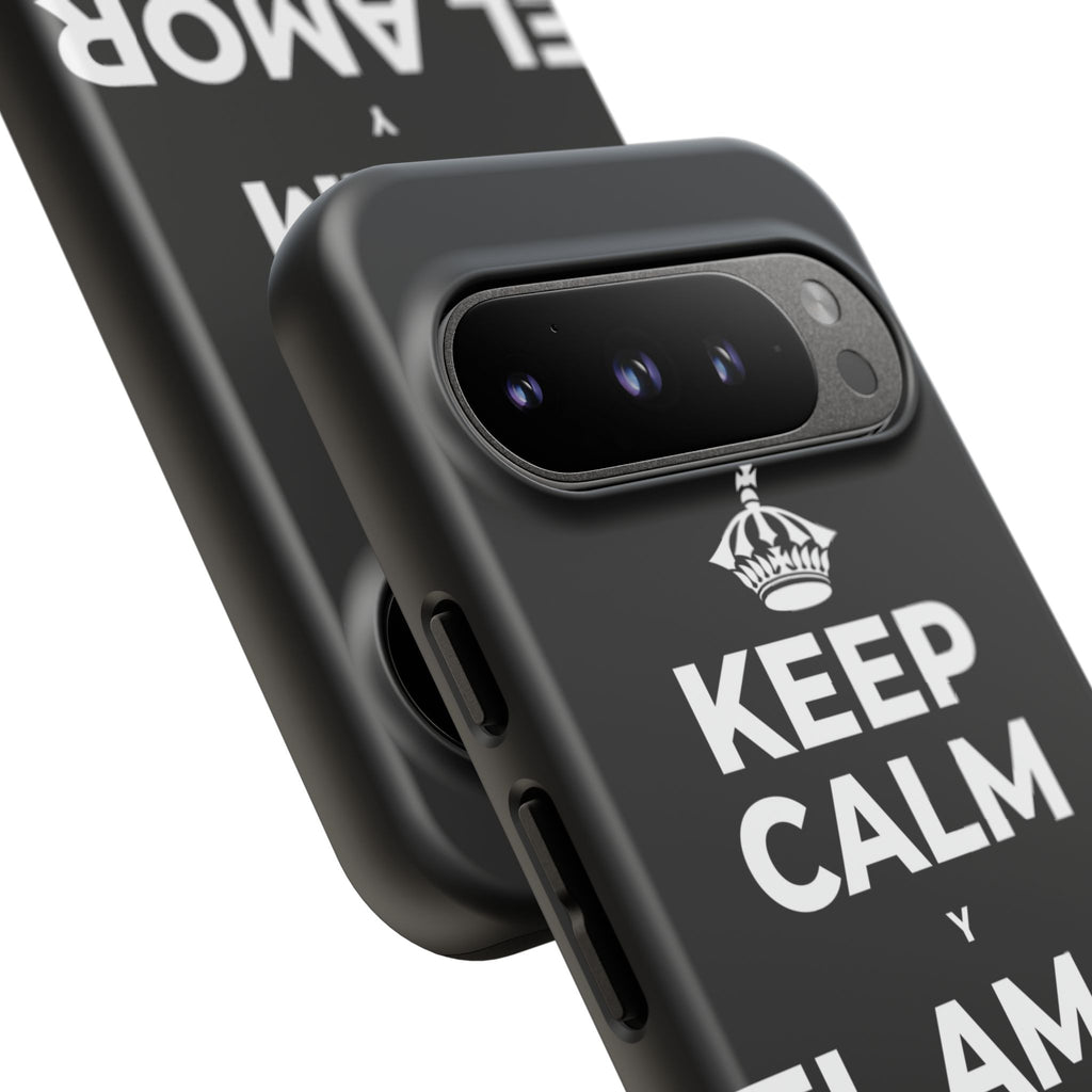 KEEP CALM Y EL AMOR PROPIO CUENTA Phone Case