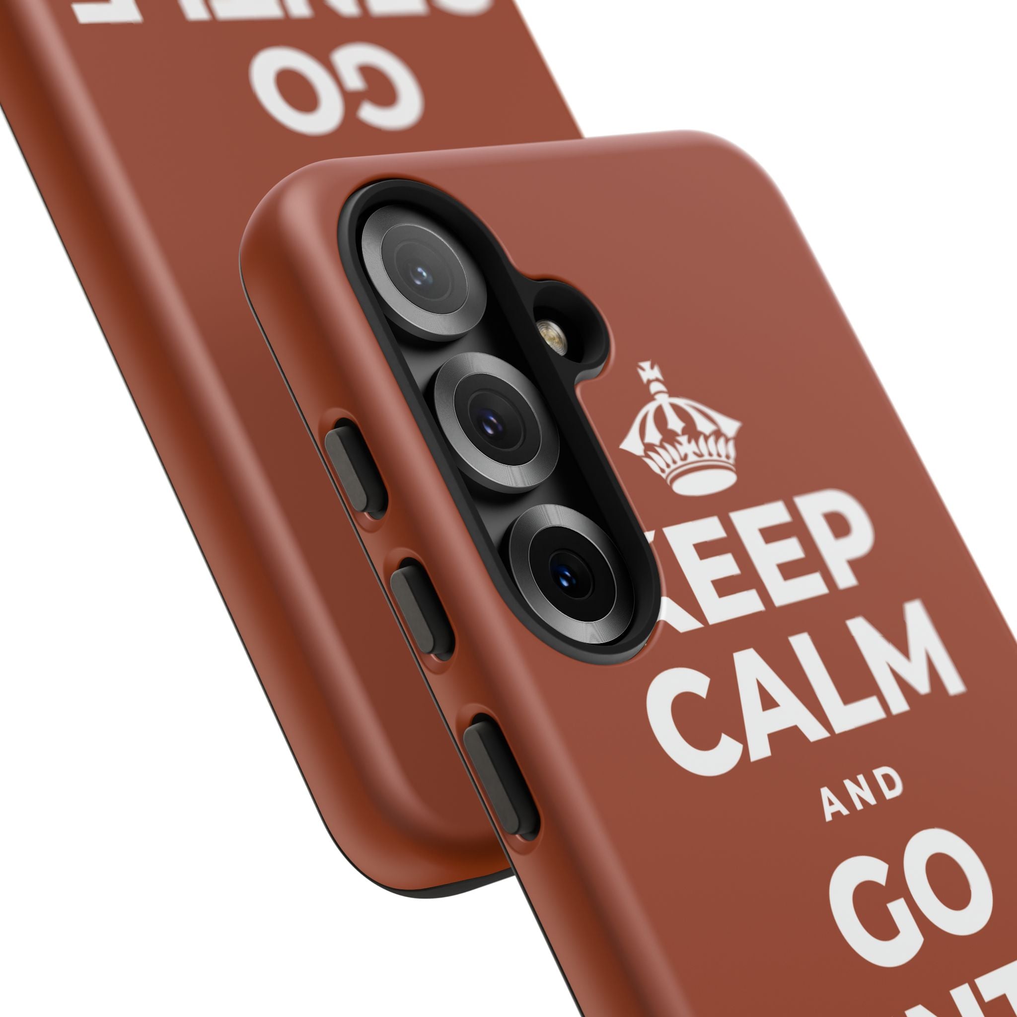 KEEP CALM AND GO GENTLE ON MONDAY Phone Case