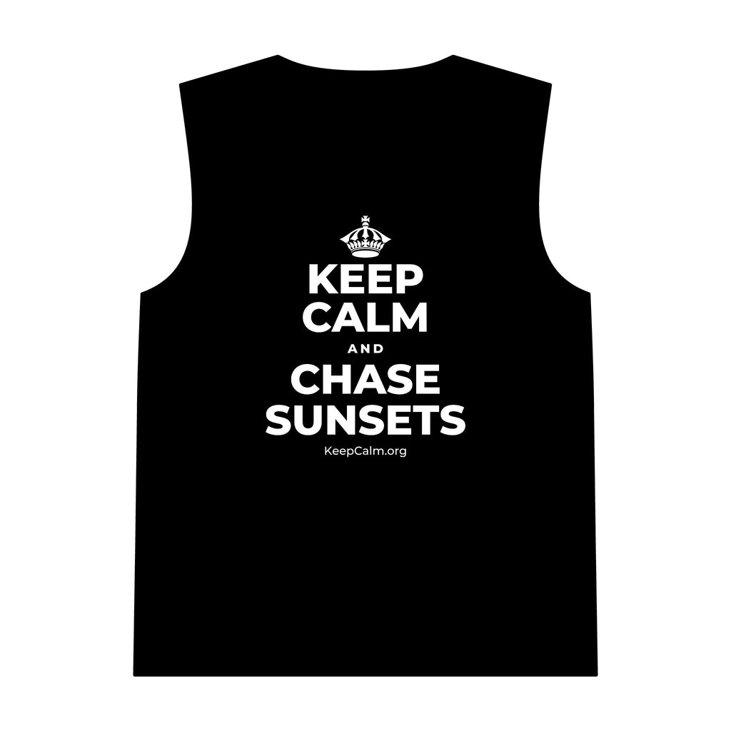 KEEP CALM AND CHASE SUNSETS Tank Top