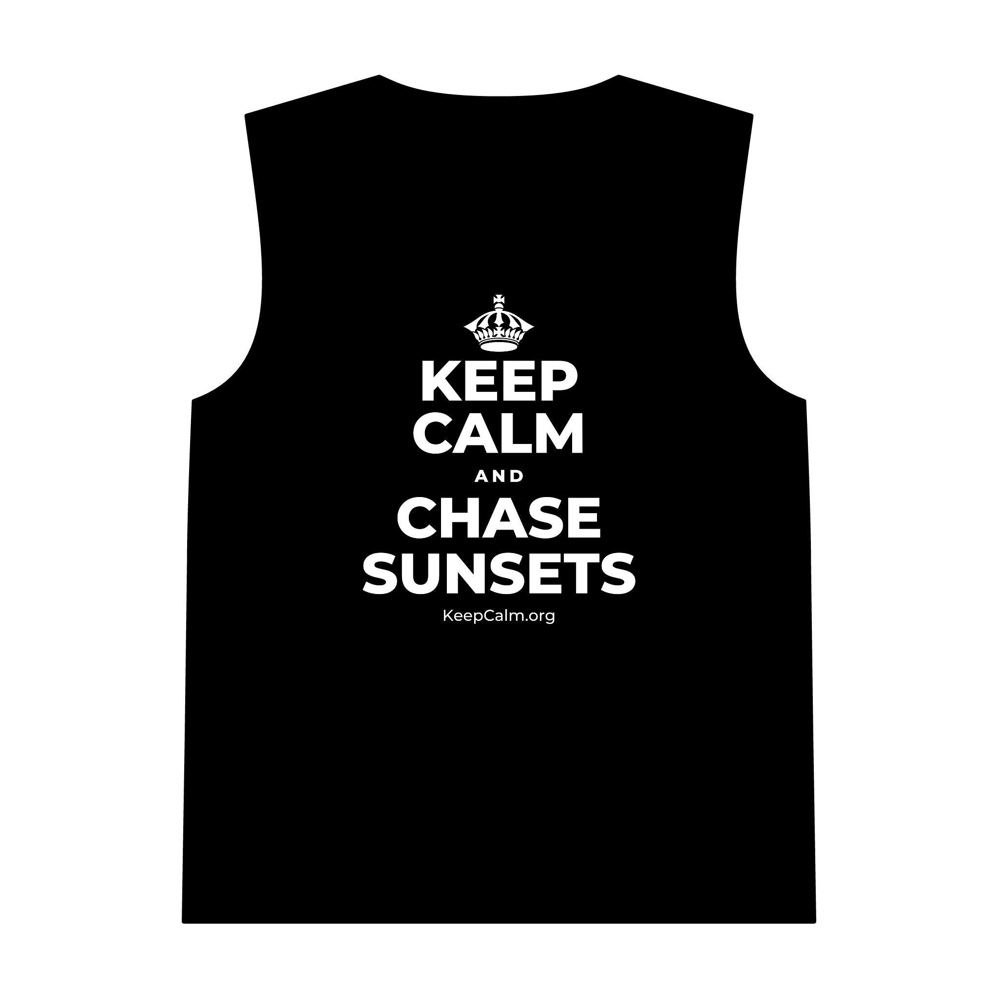 KEEP CALM AND CHASE SUNSETS Tank Top