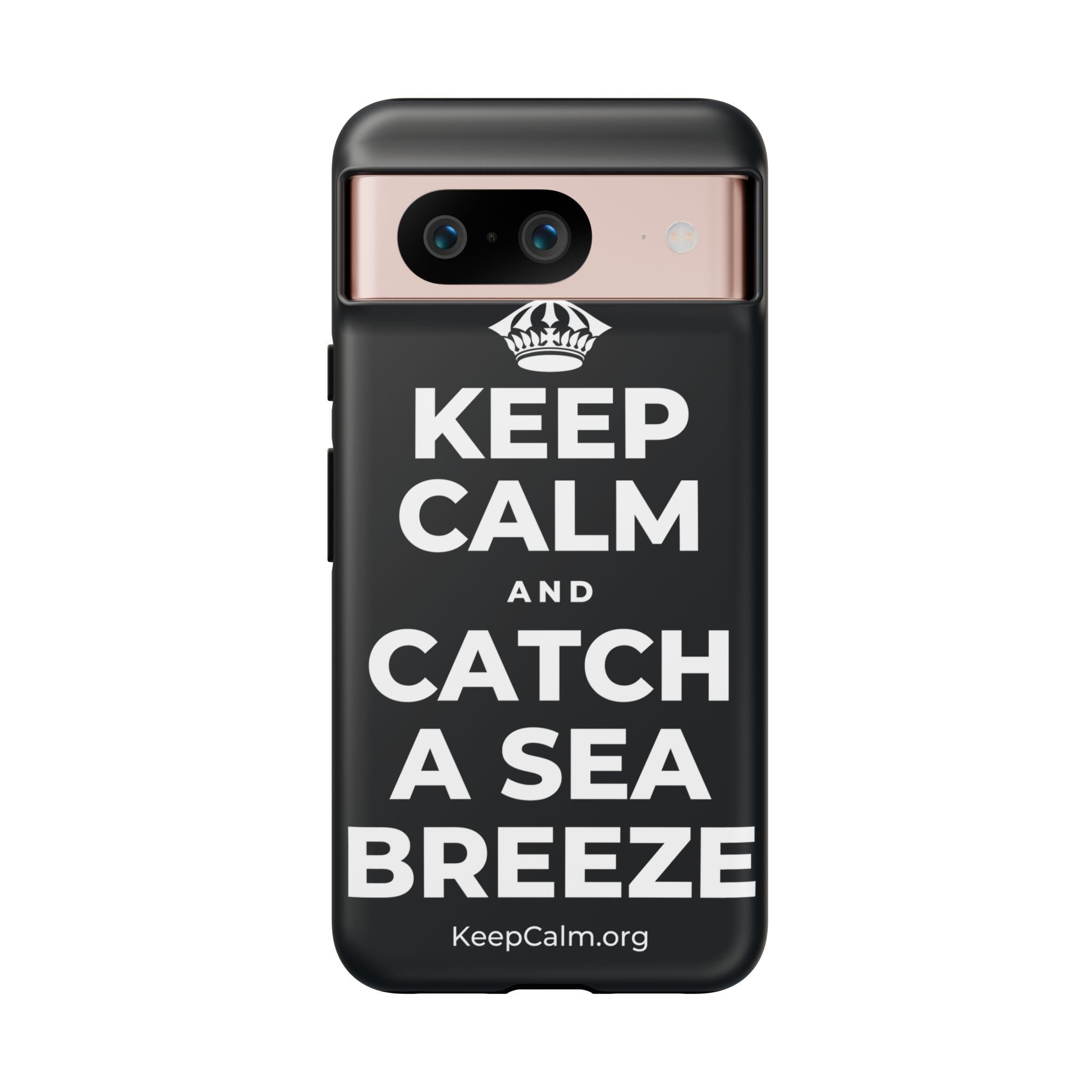 KEEP CALM AND CATCH A SEA BREEZE Phone Case (Dark)