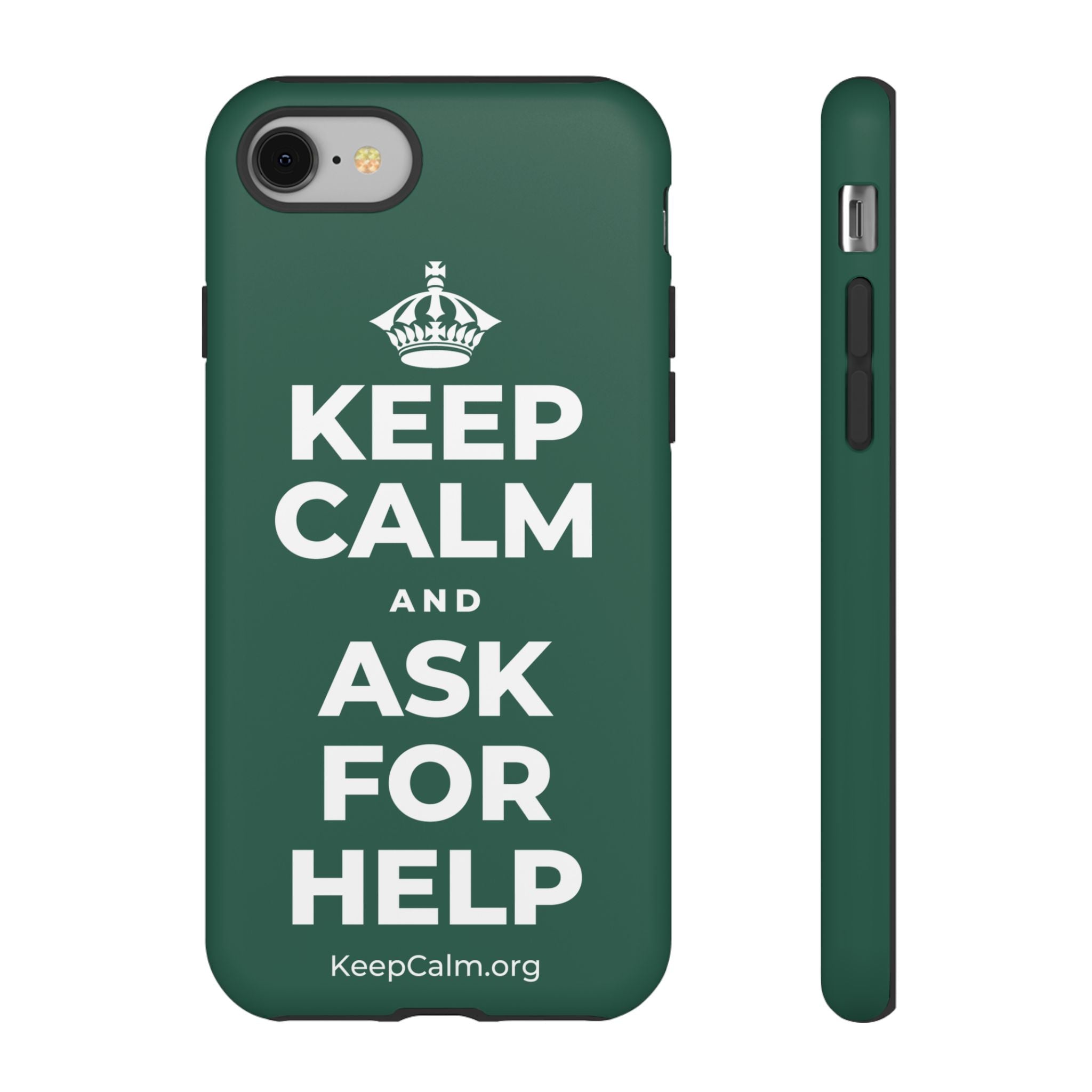 KEEP CALM AND ASK FOR HELP Phone Case