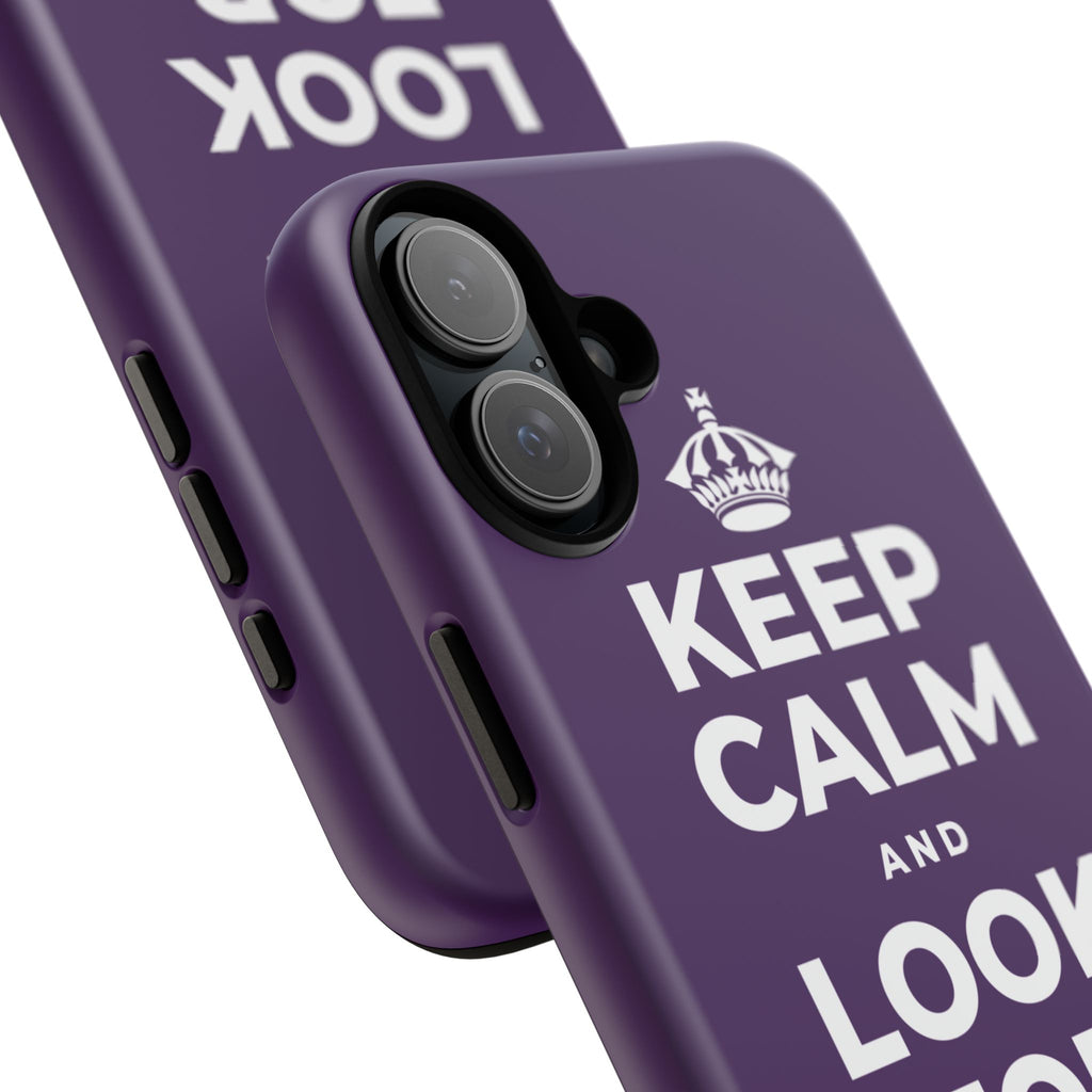 KEEP CALM AND LOOK FOR THE LIGHT Phone Case