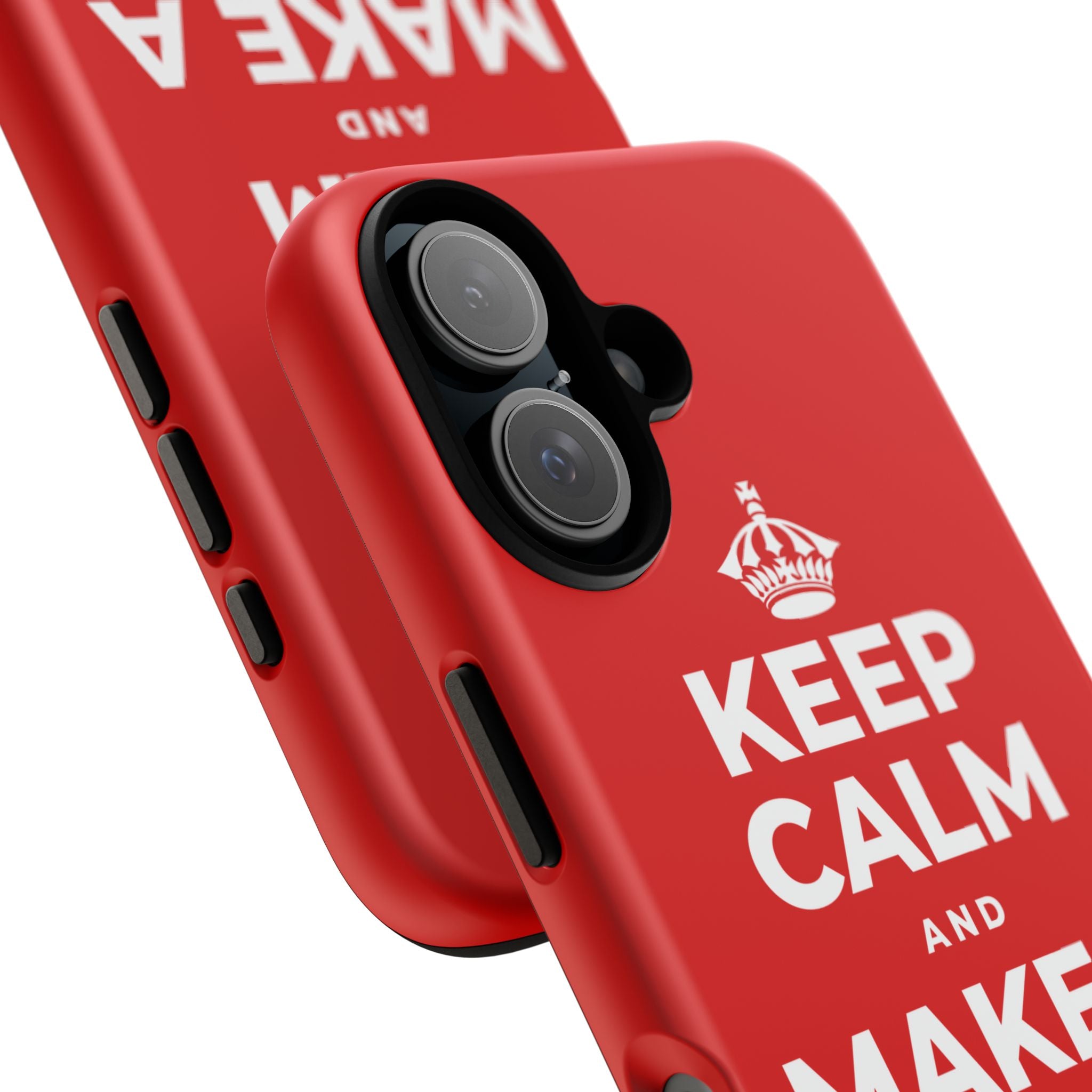KEEP CALM AND MAKE A HAPPY MEMORY Phone Case