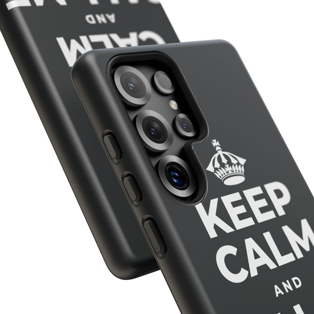 KEEP CALM AND CALL ME BACK 2 Phone Case (Dark)