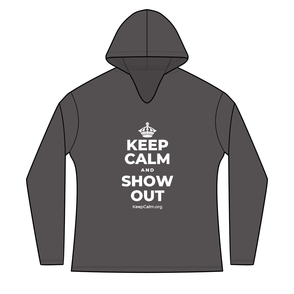 KEEP CALM AND SHOW OUT Women's Long Sleeve Hoodie