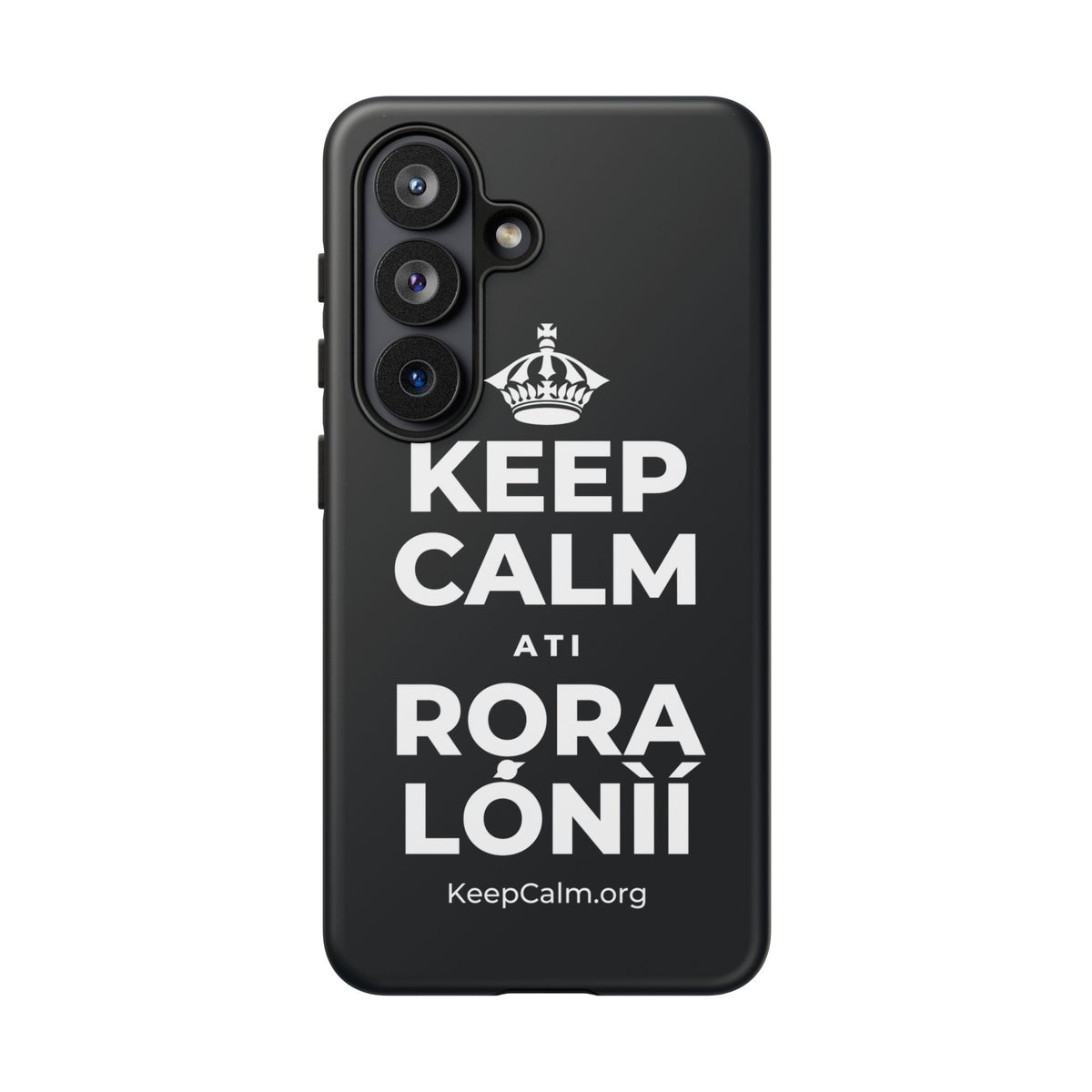 KEEP CALM ATI RỌRA LÓNÌÍ Phone Case (Dark)