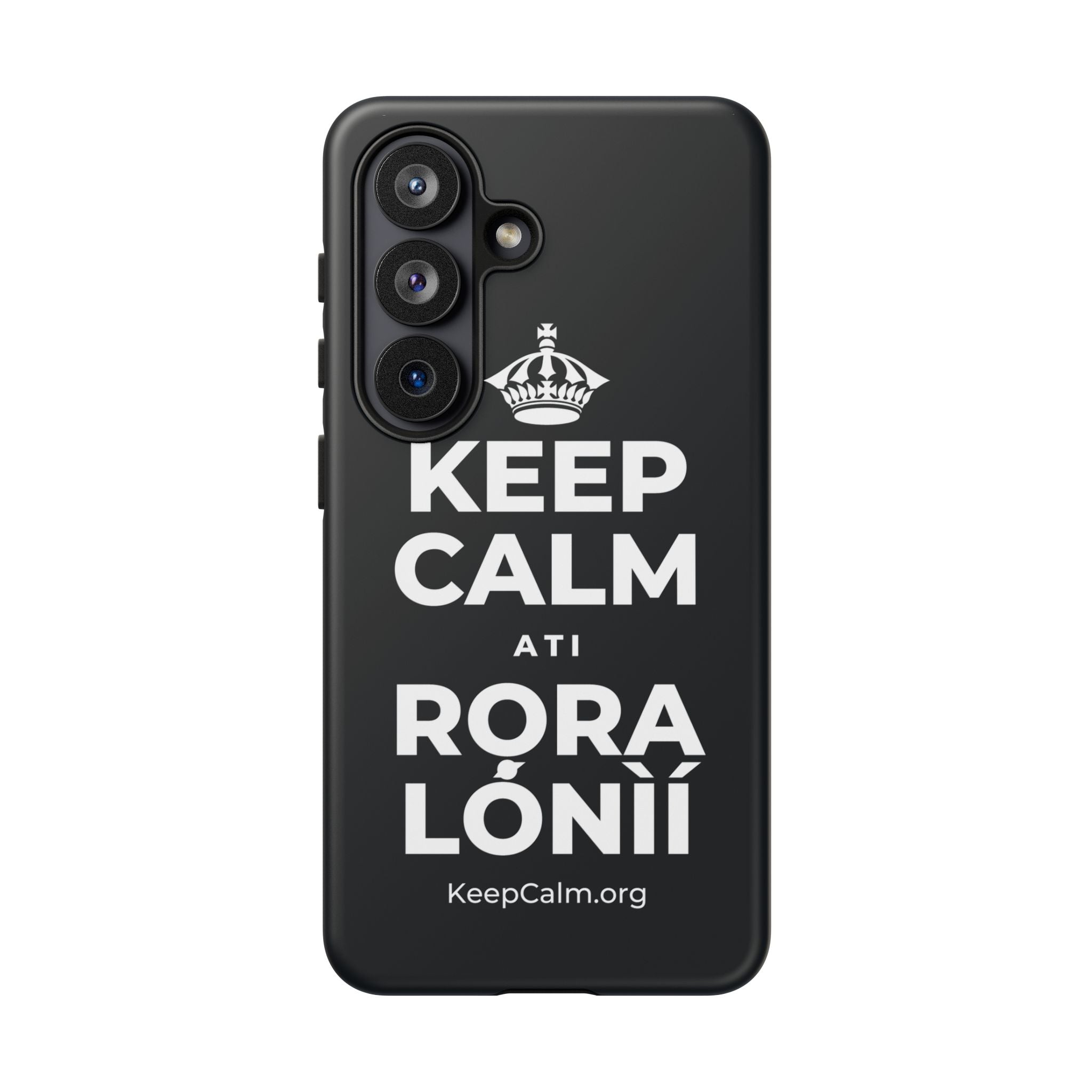KEEP CALM ATI RỌRA LÓNÌÍ Phone Case (Dark)