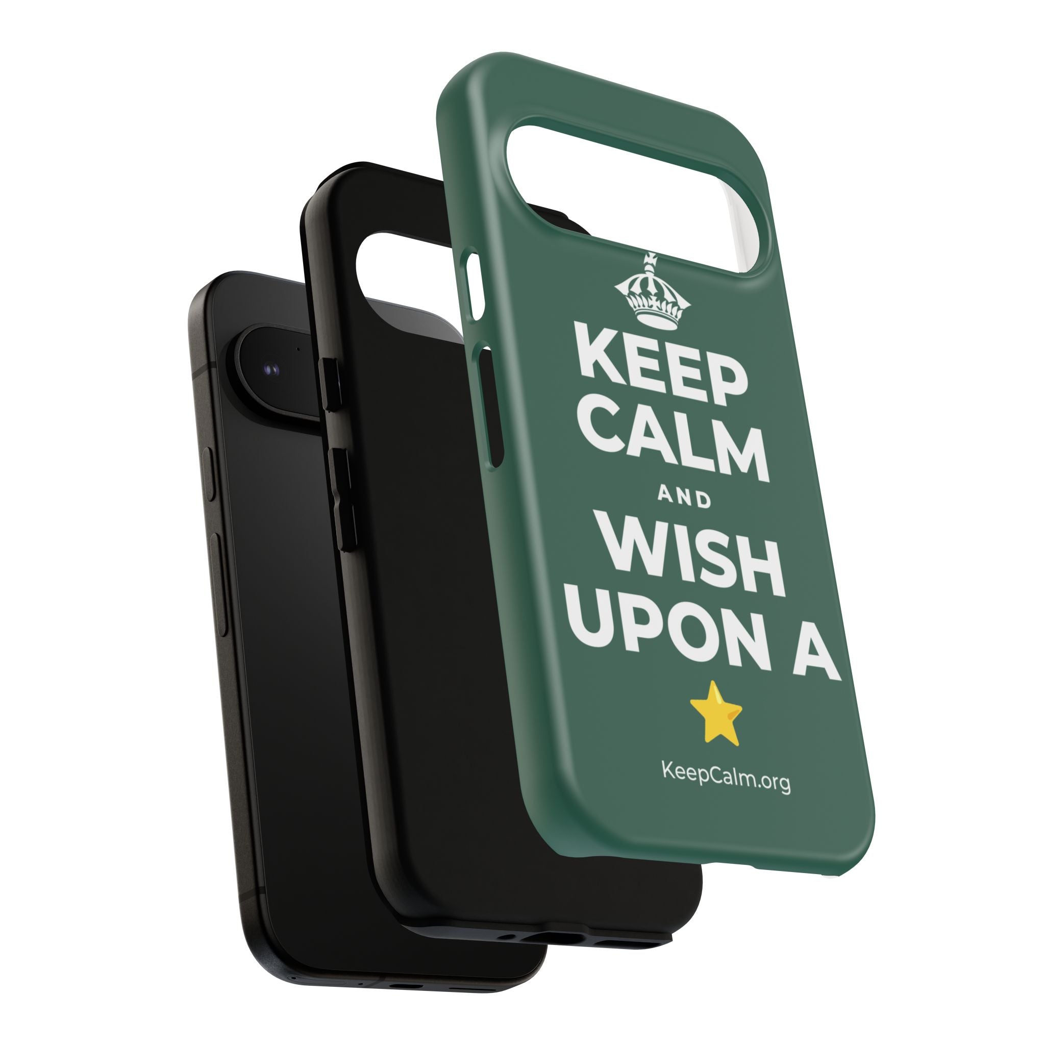 KEEP CALM AND WISH UPON A ⭐ Phone Case