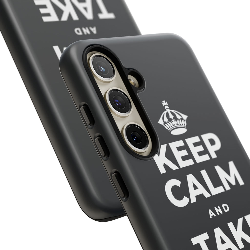KEEP CALM AND TAKE MONDAY SLOW Phone Case (Dark)