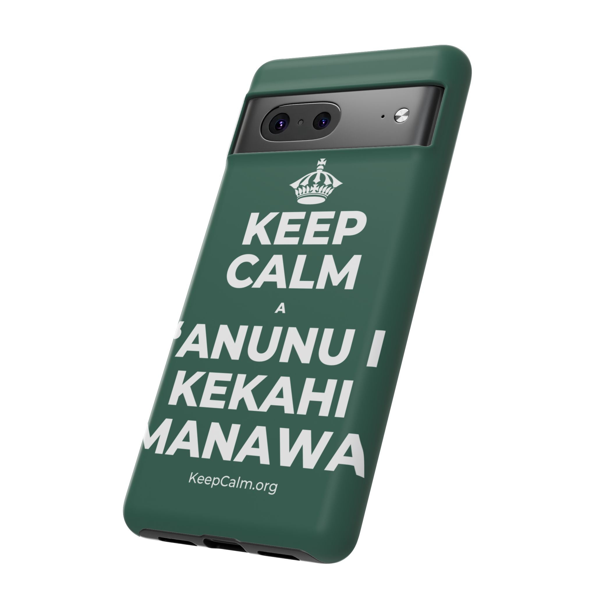 KEEP CALM A ʻANUNU I KEKAHI MANAWA Phone Case