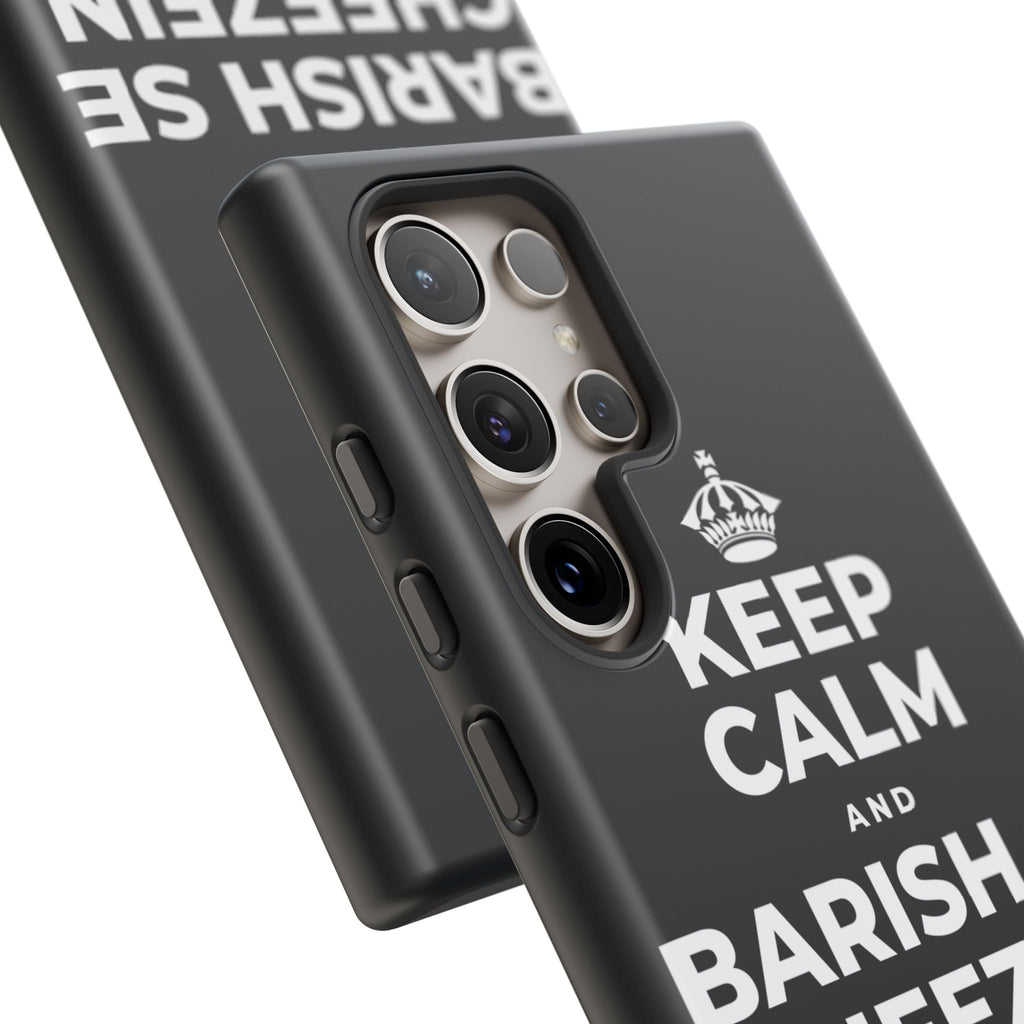 KEEP CALM AND BARISH SE CHEEZEIN BADHTI HAIN Phone Case (Dark)