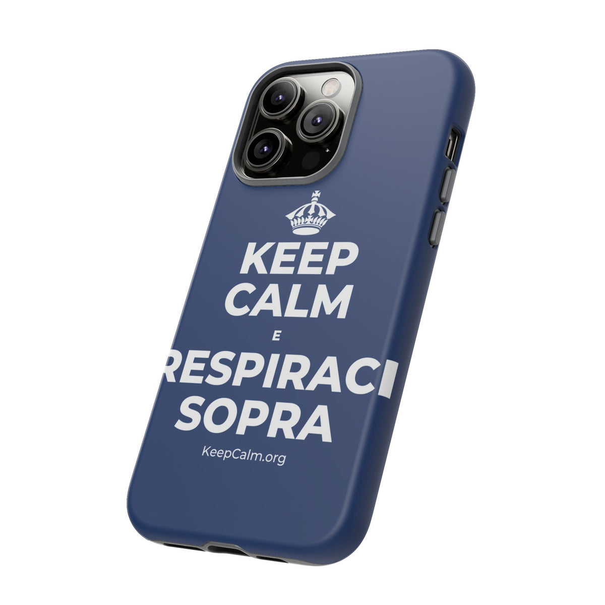 KEEP CALM E RESPIRACI SOPRA Phone Case