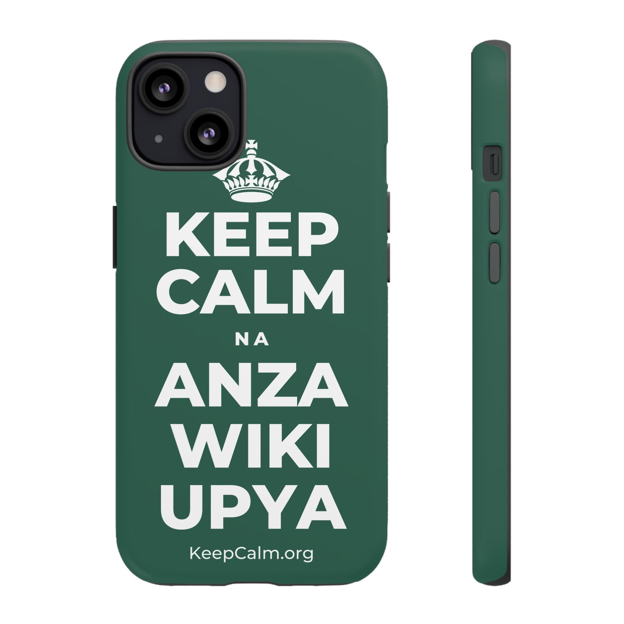 KEEP CALM NA ANZA WIKI UPYA Phone Case