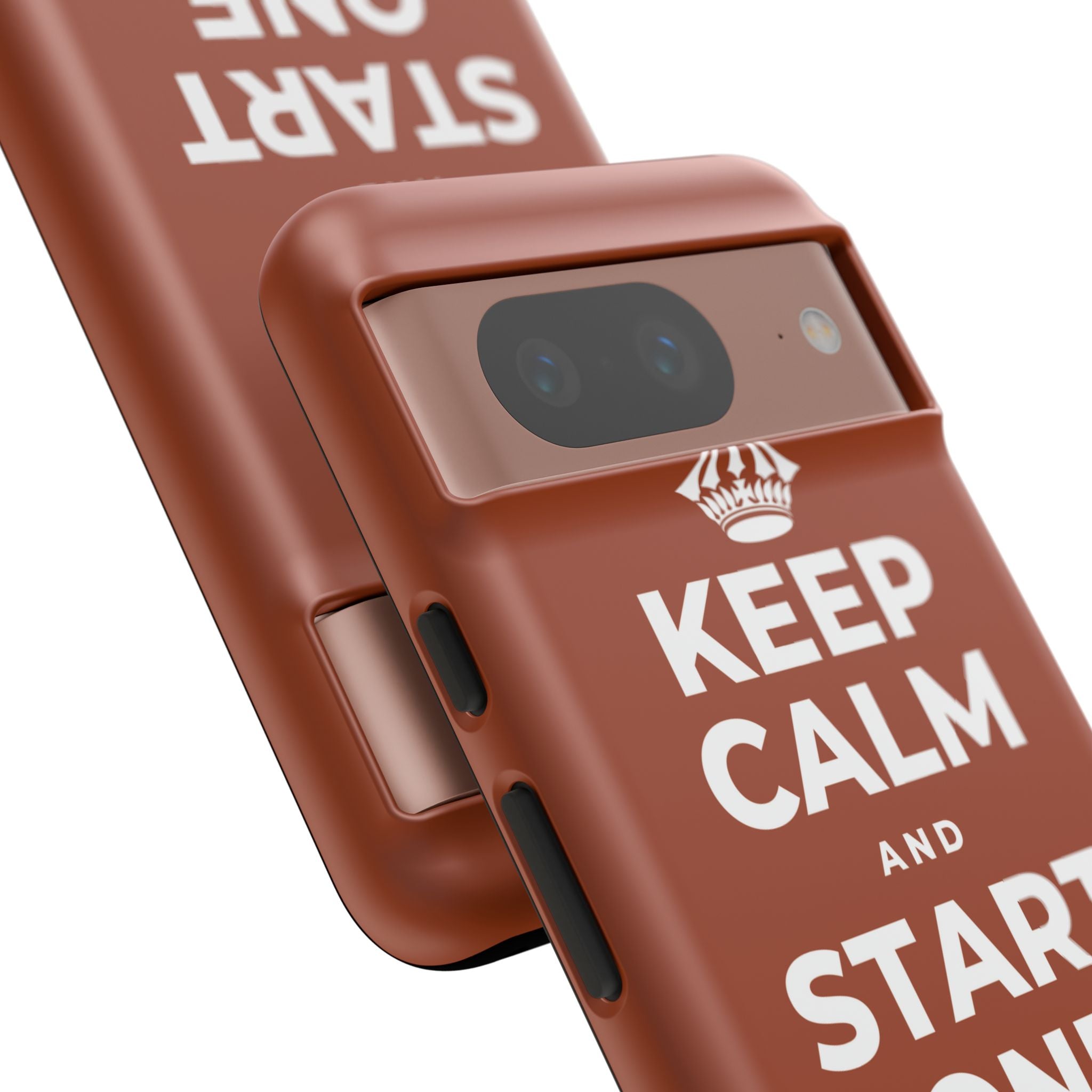 KEEP CALM AND START ONE FRESH PAGE Phone Case