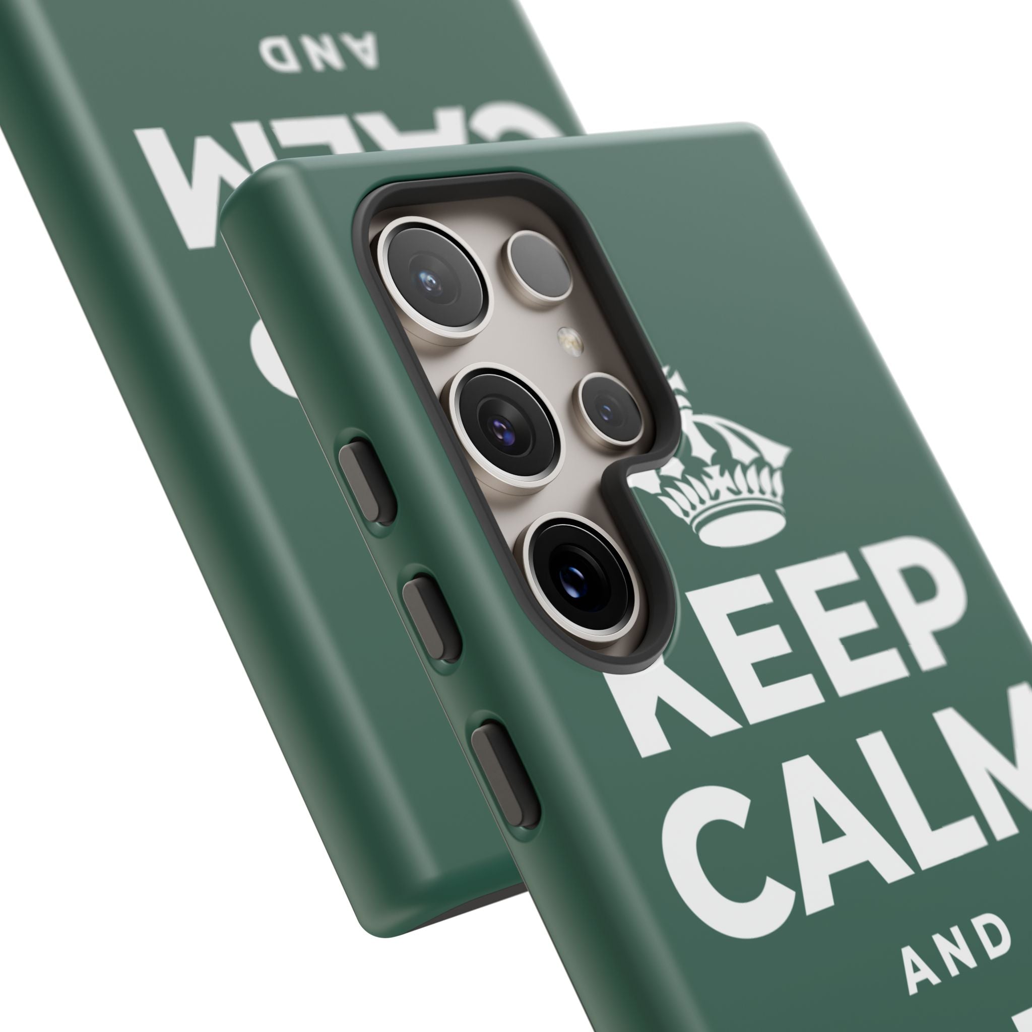 KEEP CALM AND COZY UP Phone Case