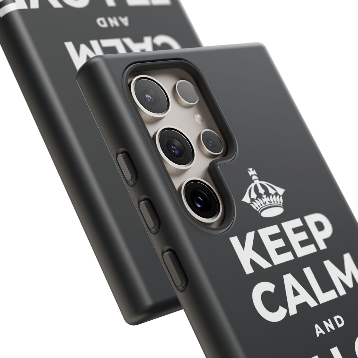 KEEP CALM AND LET LOVE FLOW Phone Case (Dark)