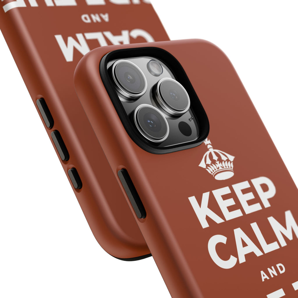 KEEP CALM AND RIDE THE WAVE Phone Case
