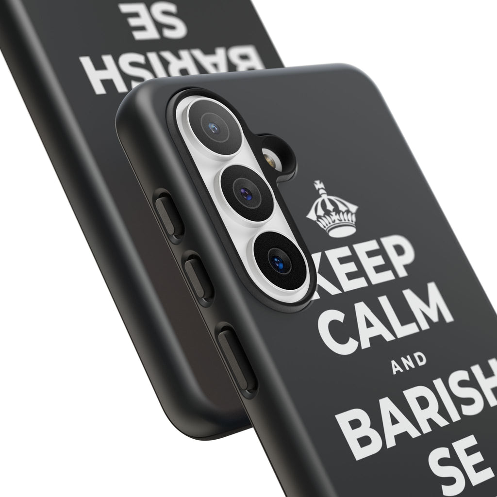 KEEP CALM AND BARISH SE CHEEZEIN BADHTI HAIN Phone Case (Dark)