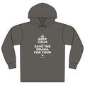 KEEP CALM AND SAVE THE DRAMA FOR YOUR 🦙 Organic Hoodie Tee
