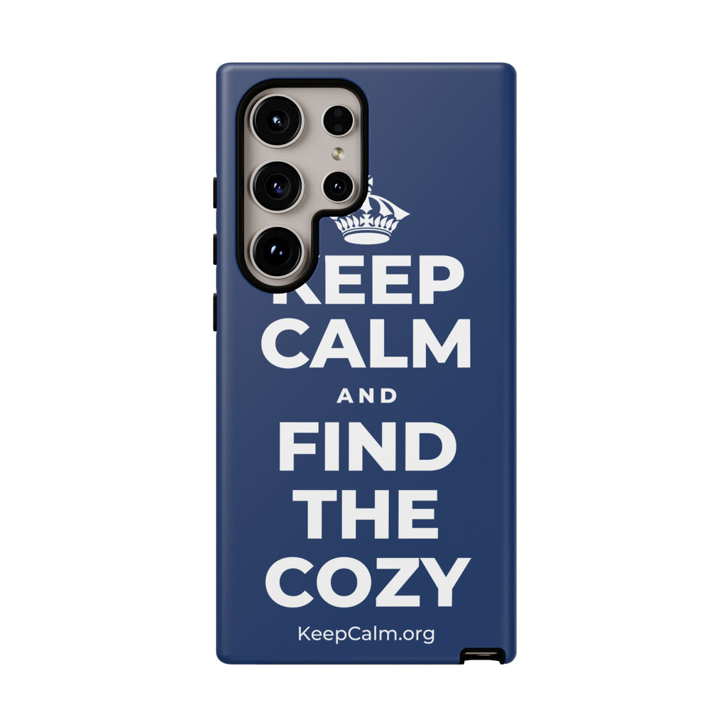 KEEP CALM AND FIND THE COZY Phone Case