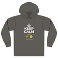 KEEP CALM AND BEE HAPPY Organic Hoodie Tee