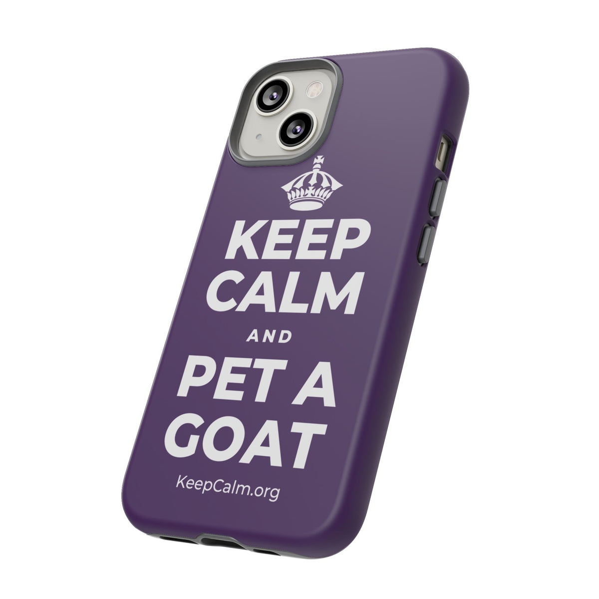 KEEP CALM AND PET A GOAT Phone Case