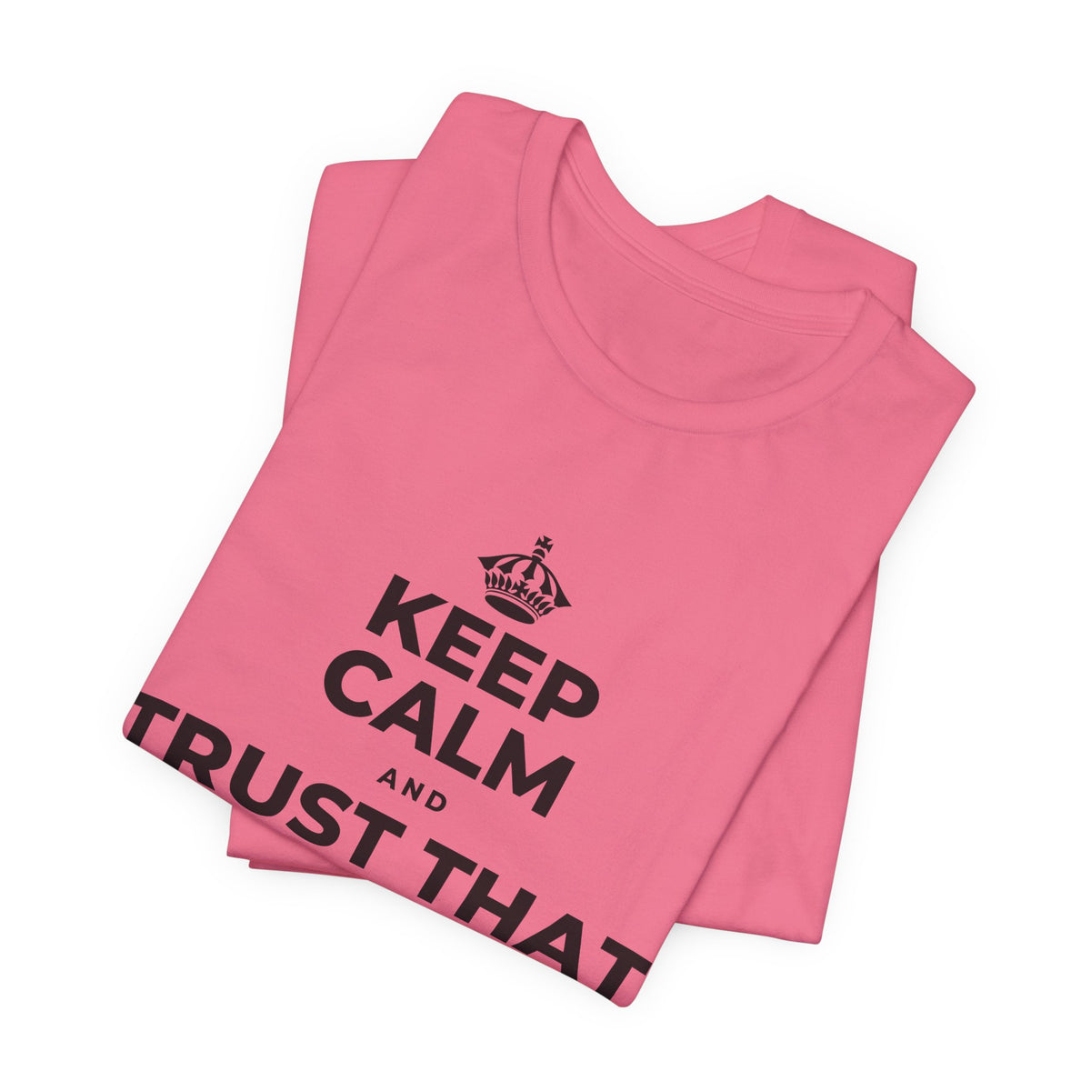 KEEP CALM AND TRUST THAT YOU'RE DOING YOUR BEST T-Shirt (Military Green–Autumn)