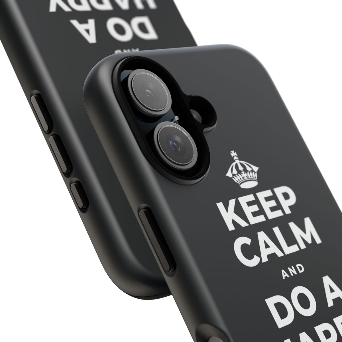 KEEP CALM AND DO A HAPPY LITTLE DANCE Phone Case (Dark)