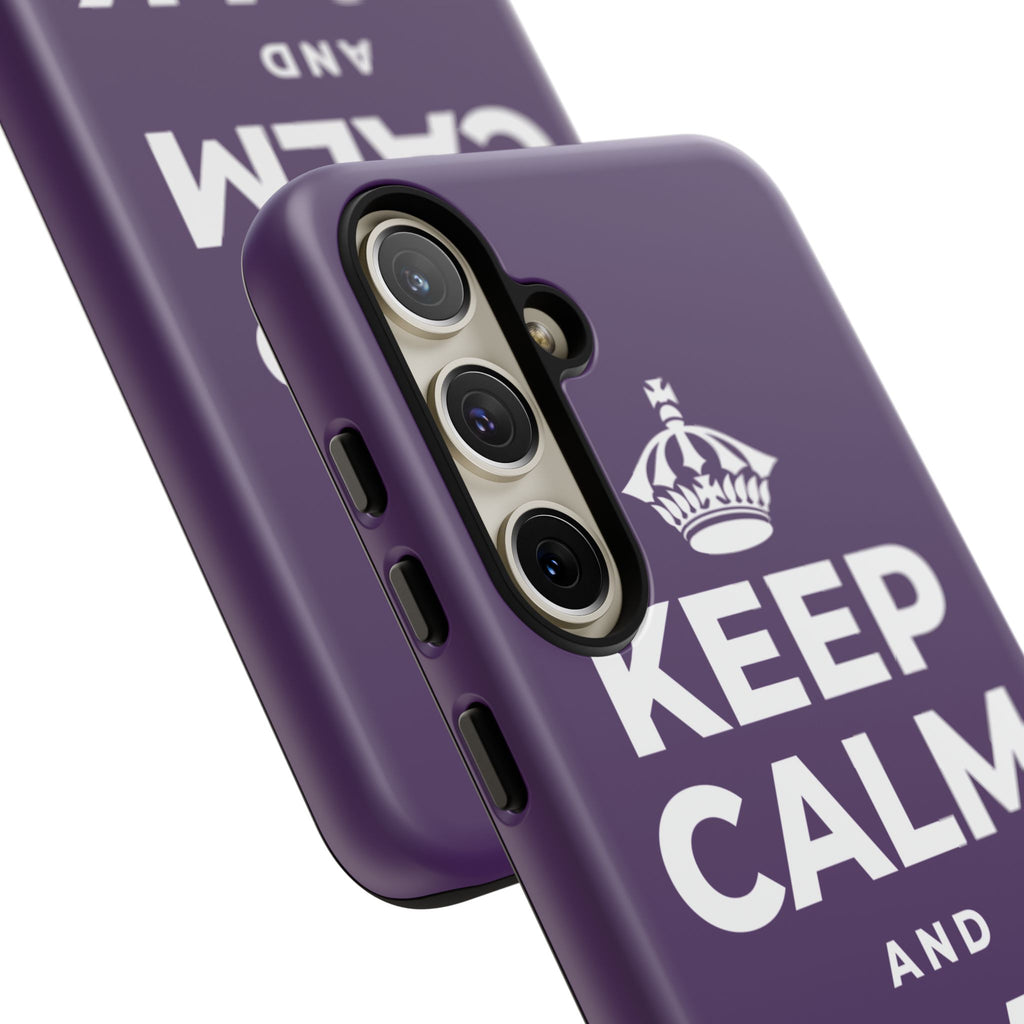 KEEP CALM AND SOAK IT UP Phone Case