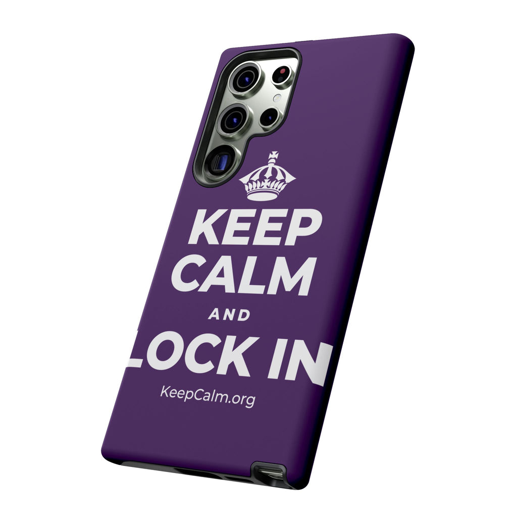 KEEP CALM AND LOCK IN Phone Case