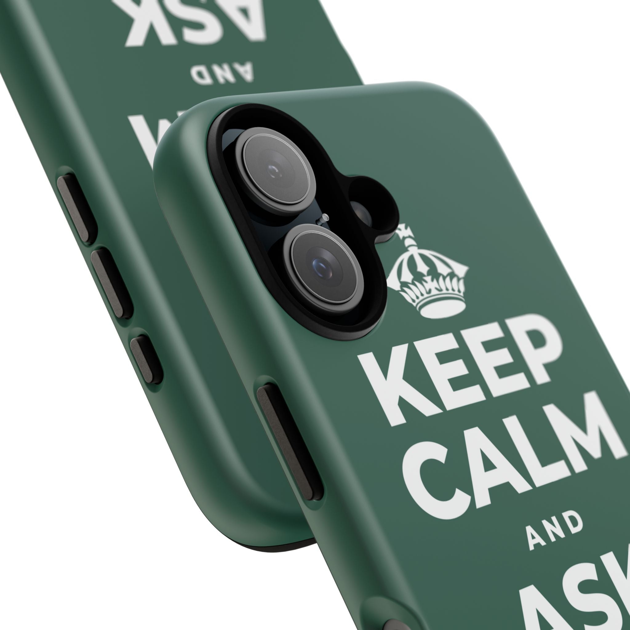 KEEP CALM AND ASK FOR HELP Phone Case