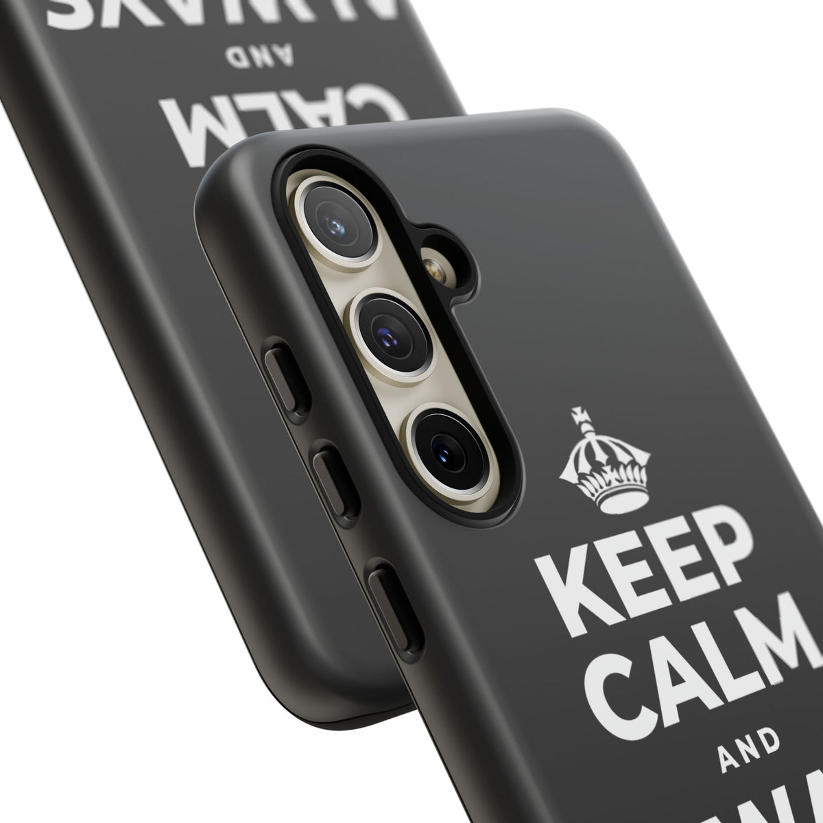 KEEP CALM AND ALWAYS BE 🦇MAN Phone Case