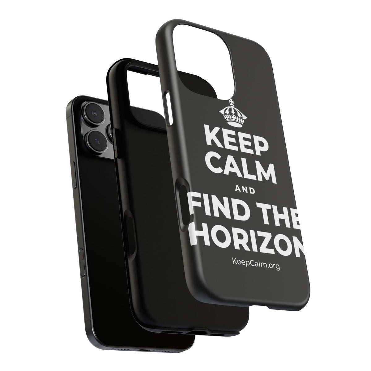 KEEP CALM AND FIND THE HORIZON Phone Case