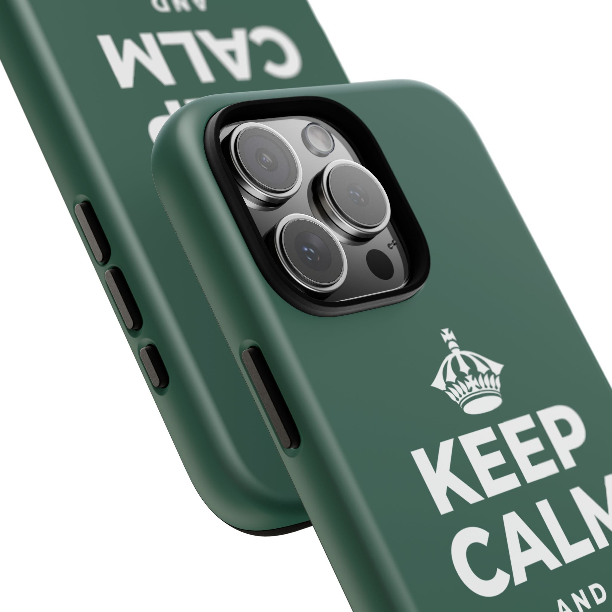 KEEP CALM AND BREATHE Phone Case