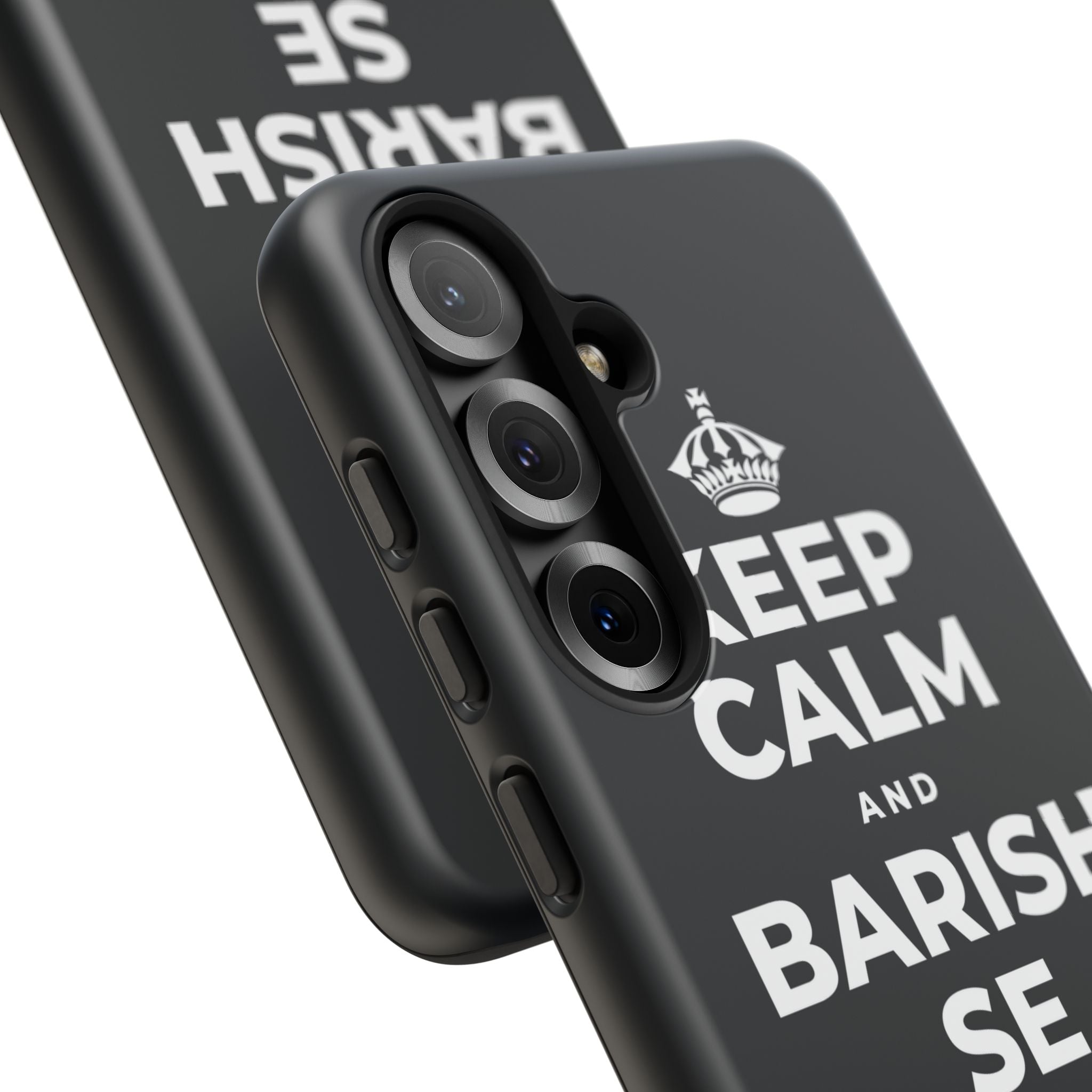 KEEP CALM AND BARISH SE CHEEZEIN BADHTI HAIN Phone Case (Dark)
