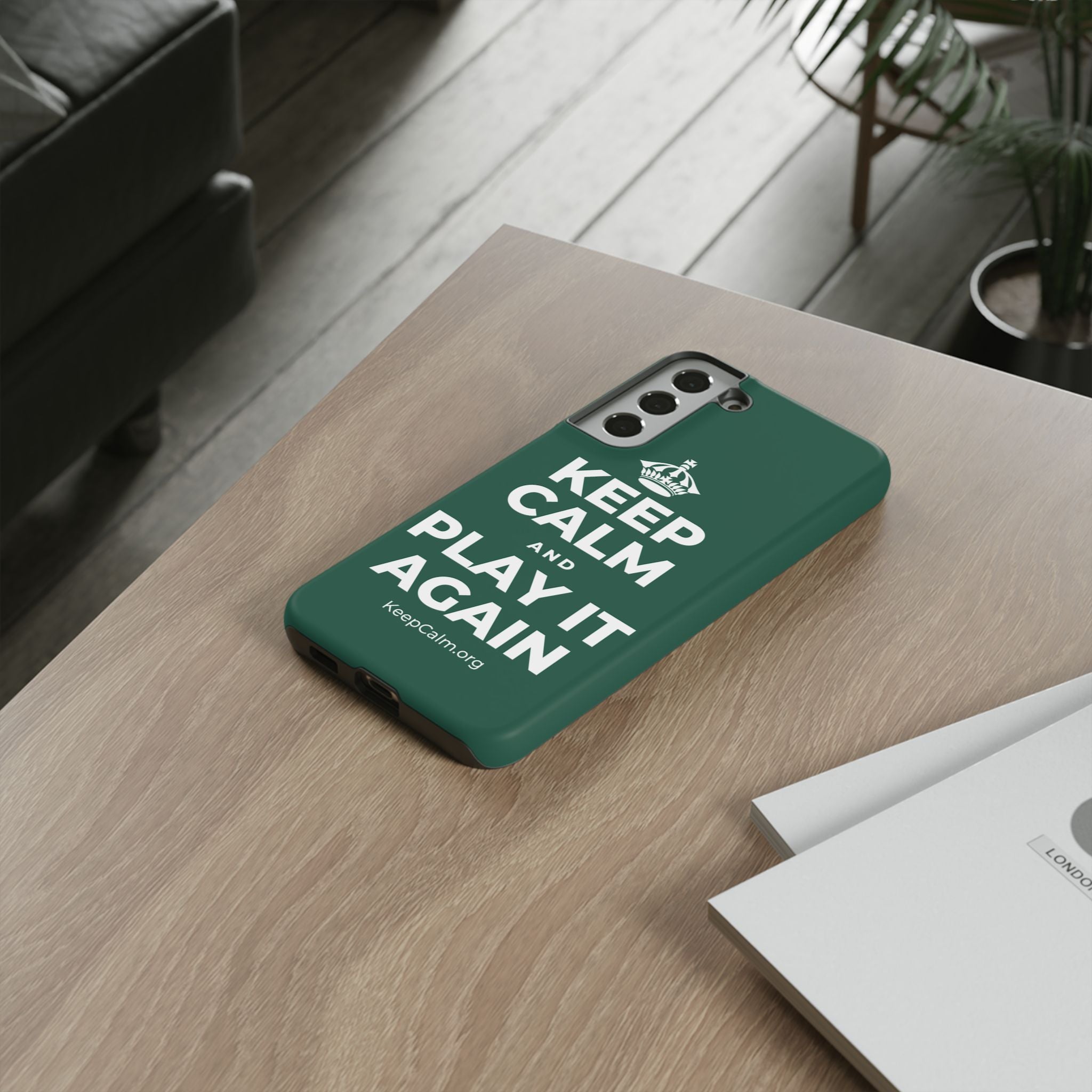 KEEP CALM AND PLAY IT AGAIN Phone Case