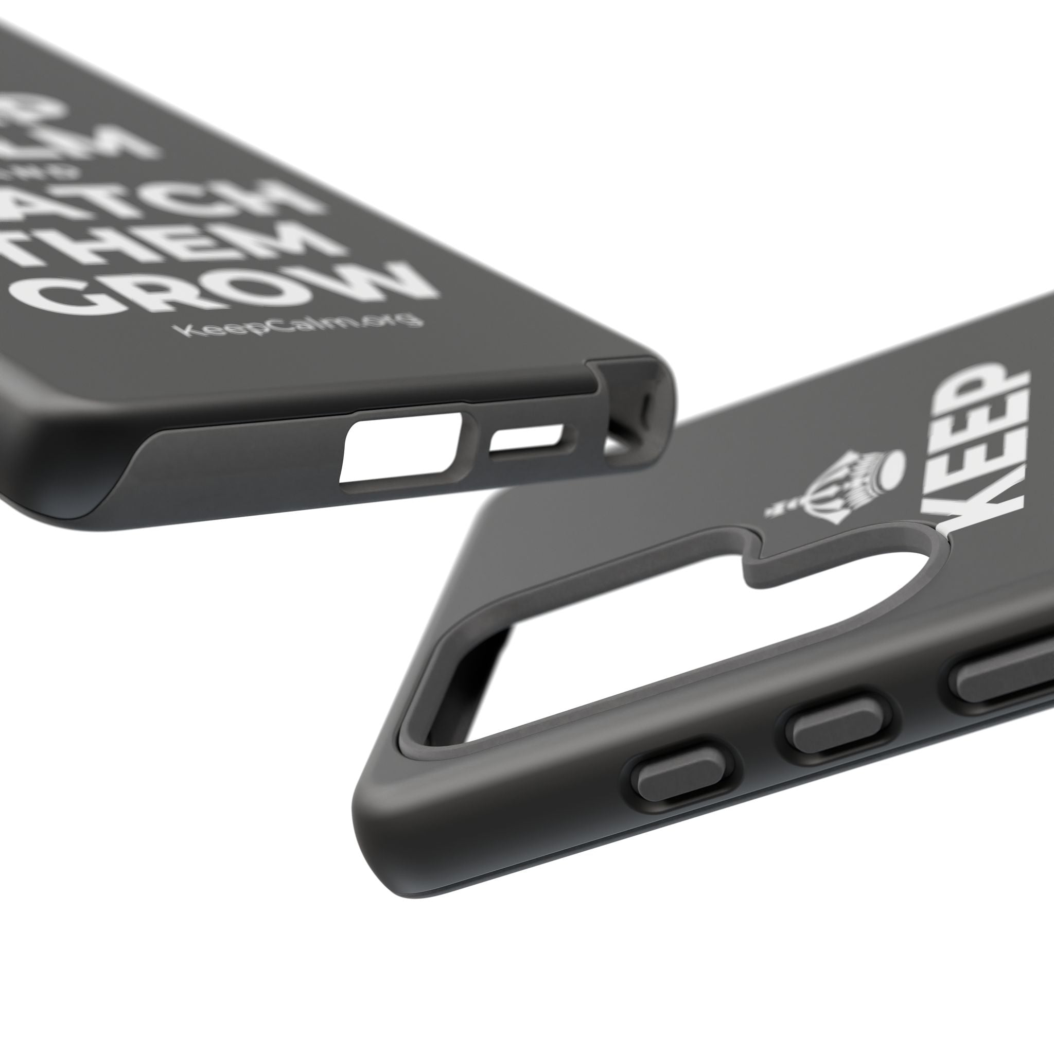 KEEP CALM AND WATCH THEM GROW Phone Case