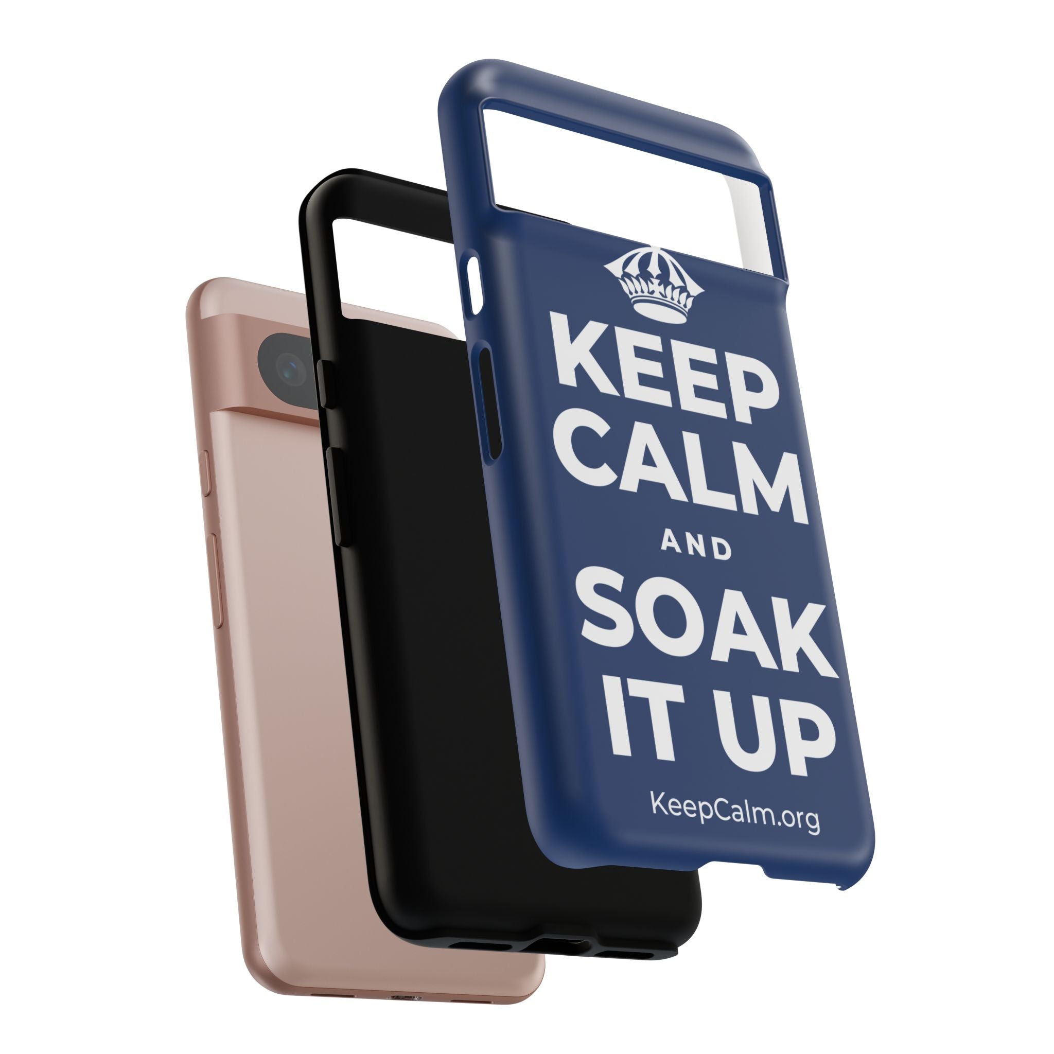 KEEP CALM AND SOAK IT UP Phone Case