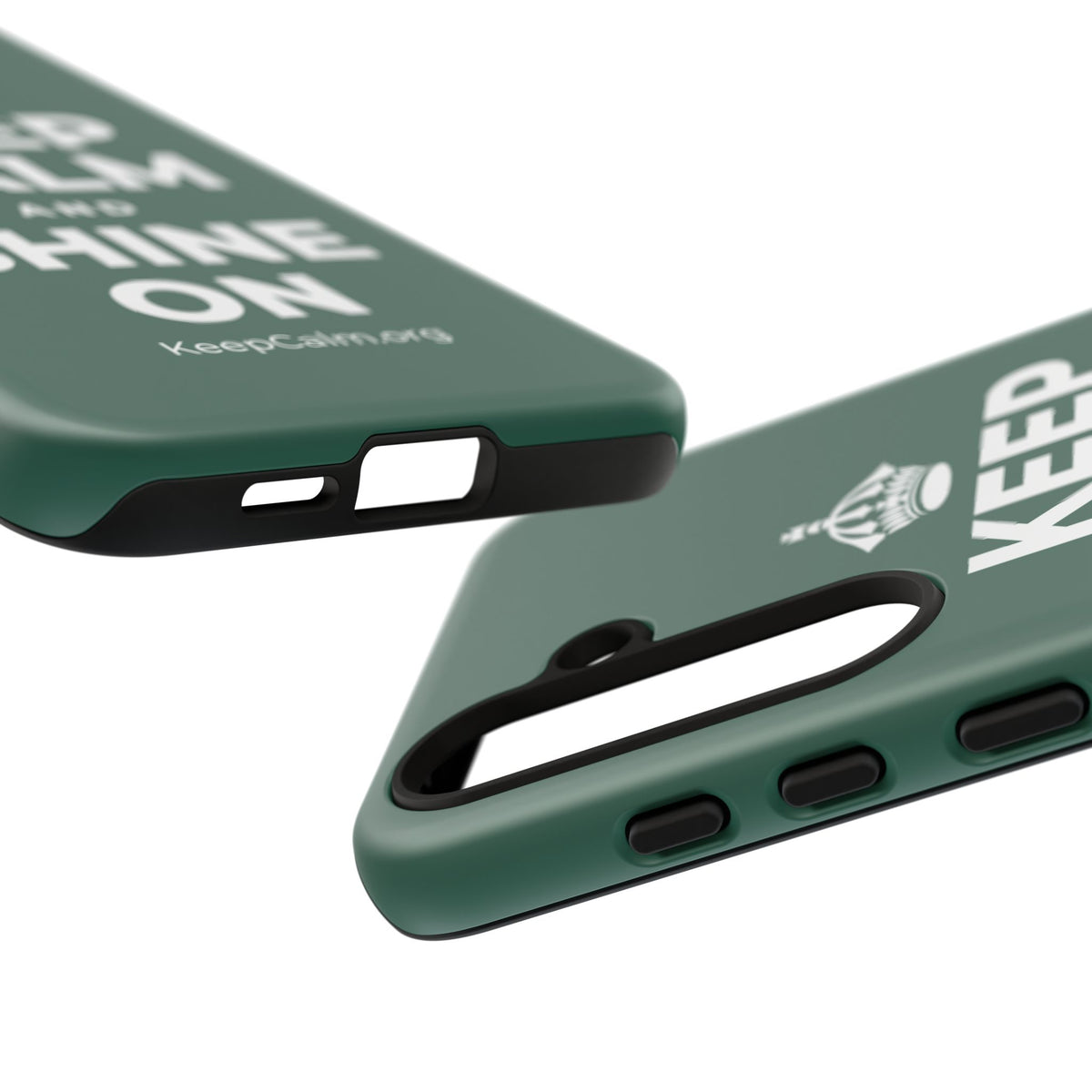 KEEP CALM AND SHINE ON Phone Case