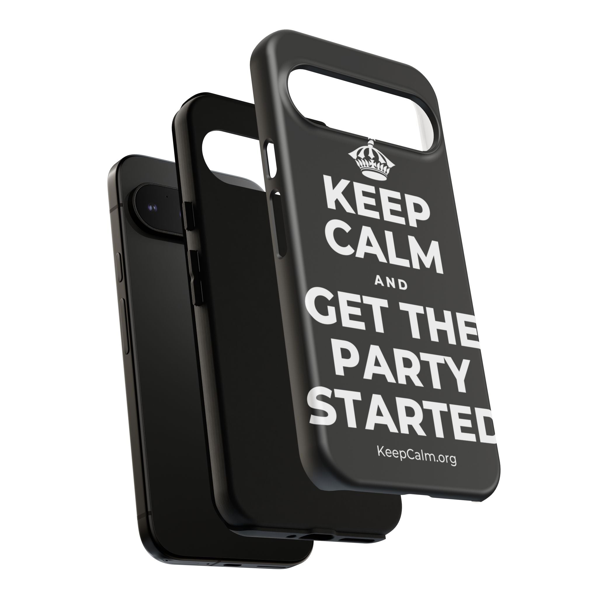 KEEP CALM AND GET THE PARTY STARTED Phone Case