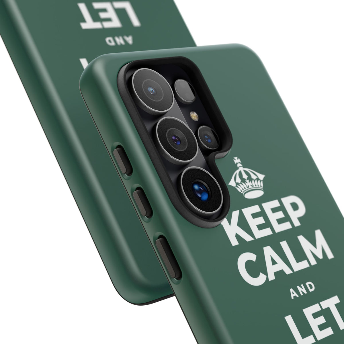 KEEP CALM AND LET YOURSELF ENJOY IT Phone Case