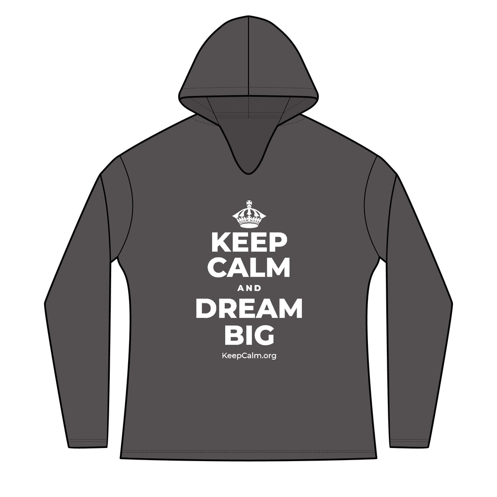 KEEP CALM AND DREAM BIG Women's Long Sleeve Hoodie