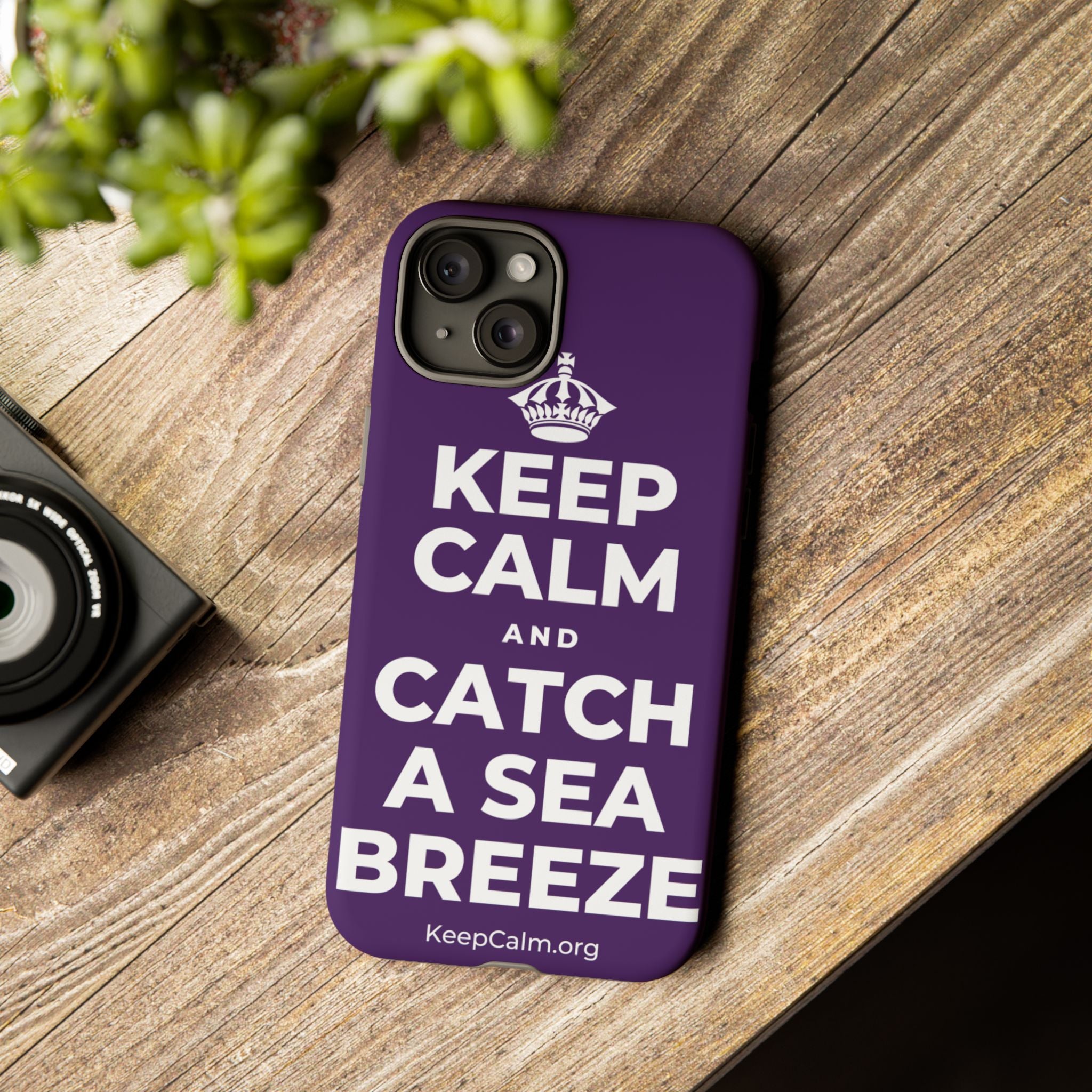 KEEP CALM AND CATCH A SEA BREEZE Phone Case
