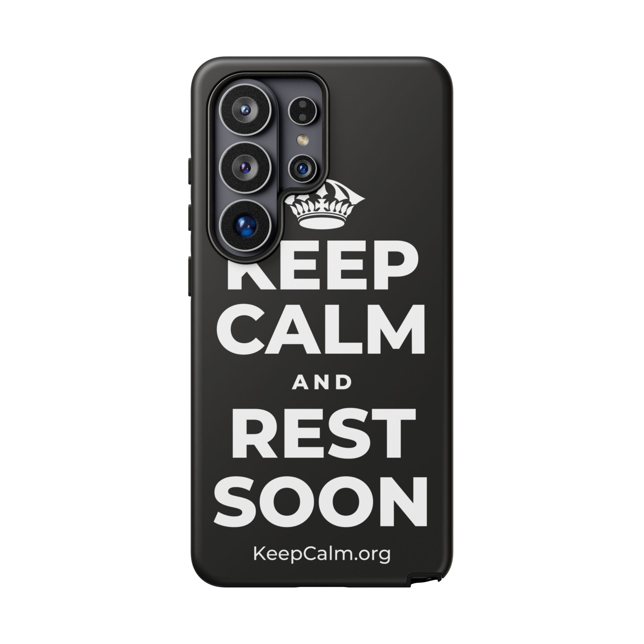 KEEP CALM AND REST SOON Phone Case