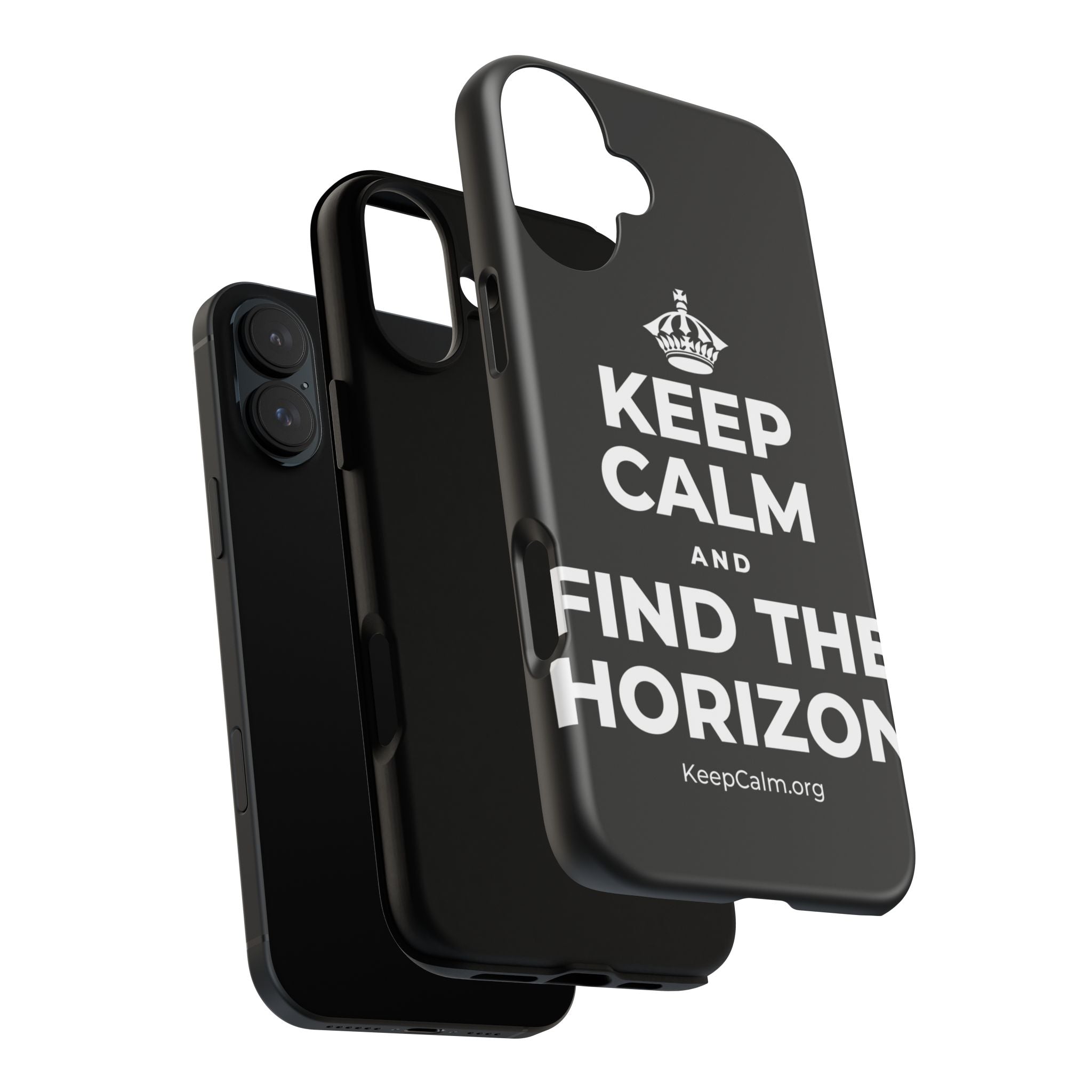 KEEP CALM AND FIND THE HORIZON Phone Case
