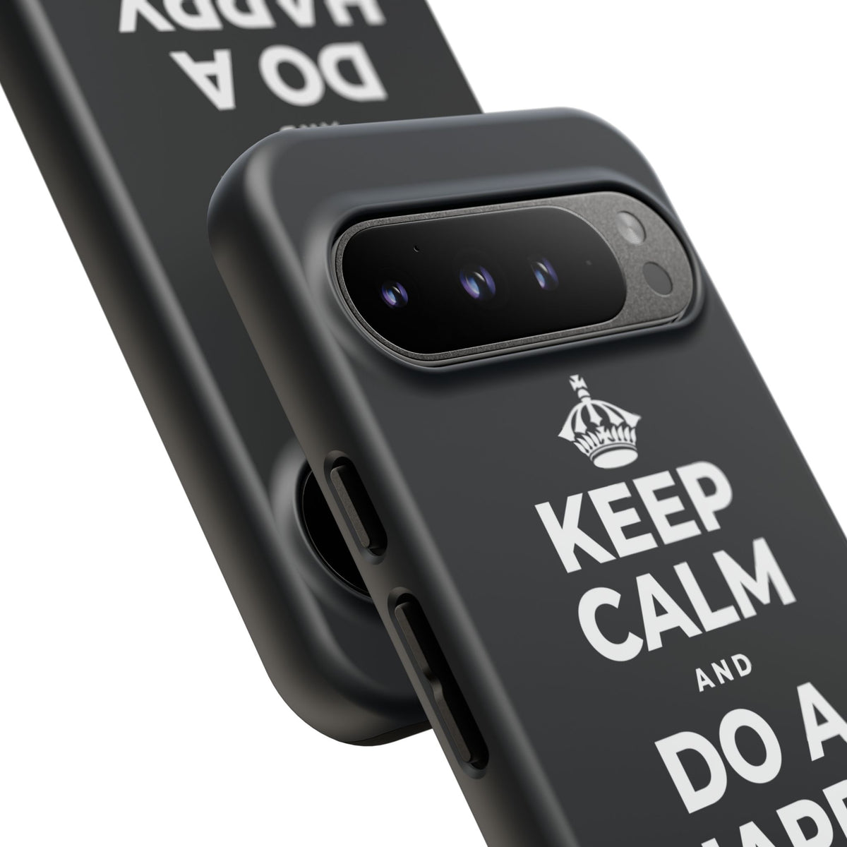 KEEP CALM AND DO A HAPPY LITTLE DANCE Phone Case (Dark)