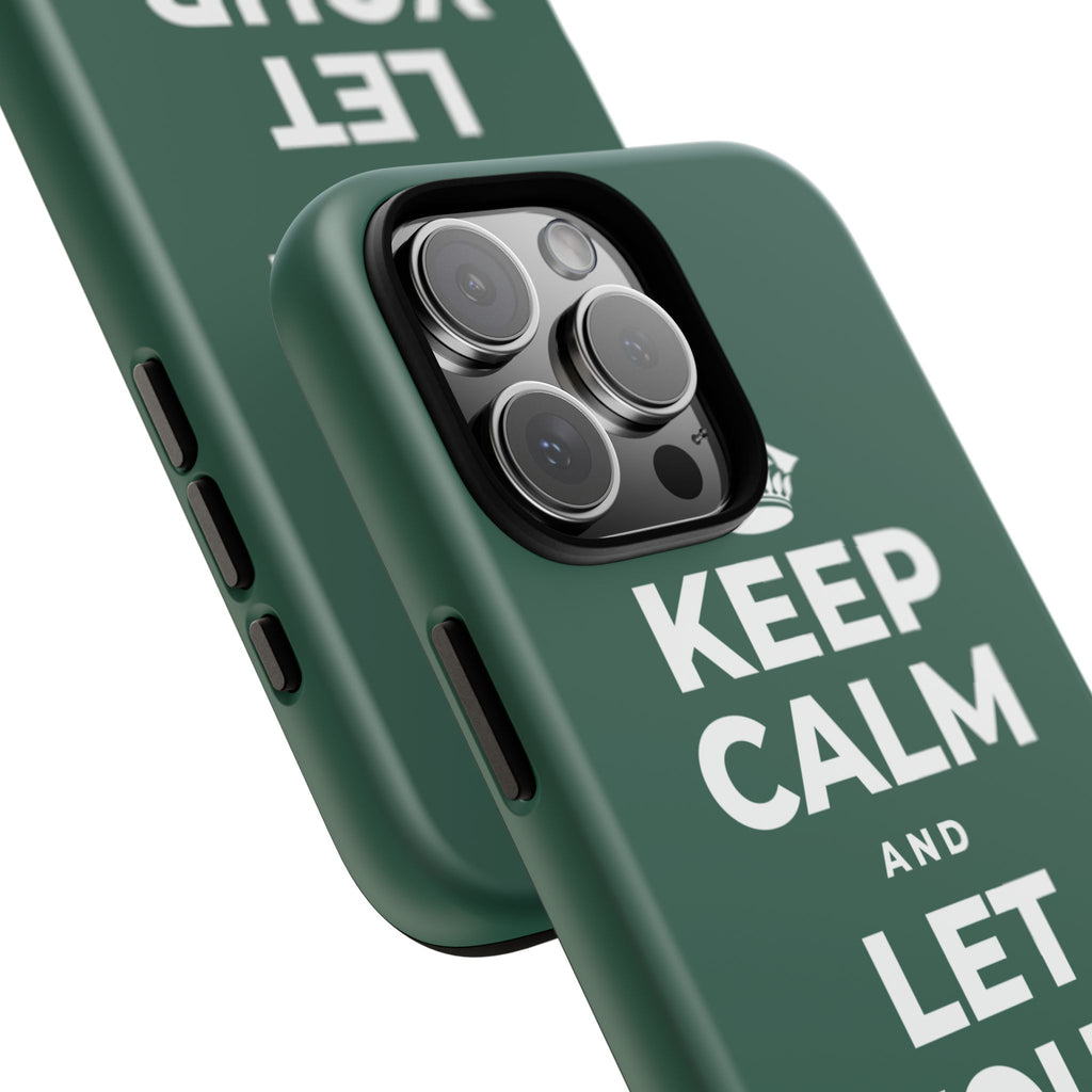 KEEP CALM AND LET YOUR JAW RELAX Phone Case