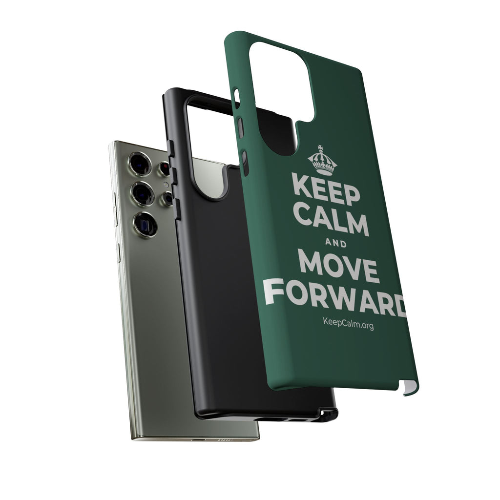 KEEP CALM AND MOVE FORWARD Phone Case