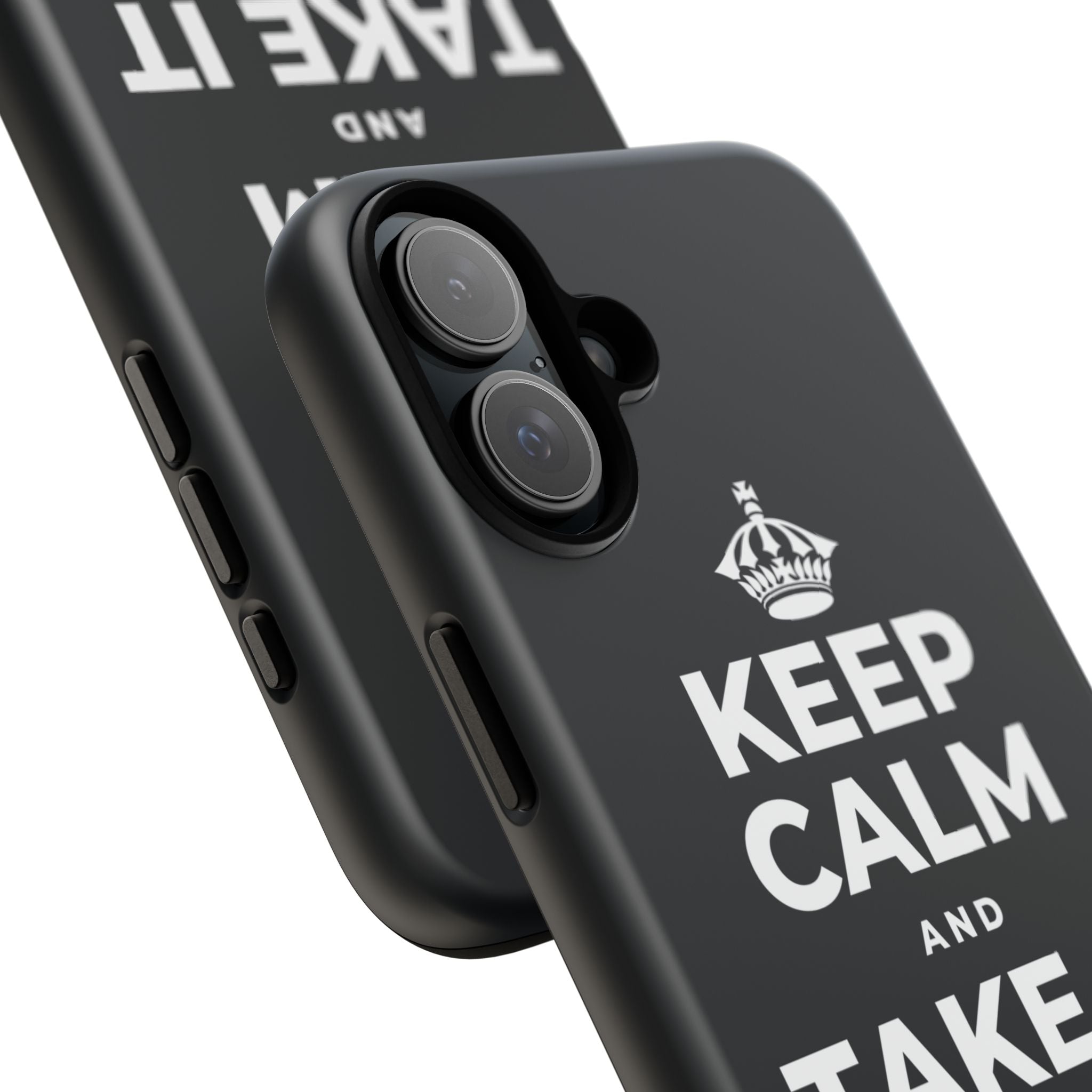 KEEP CALM AND TAKE IT ONE DAY AT A TIME Phone Case (Dark)